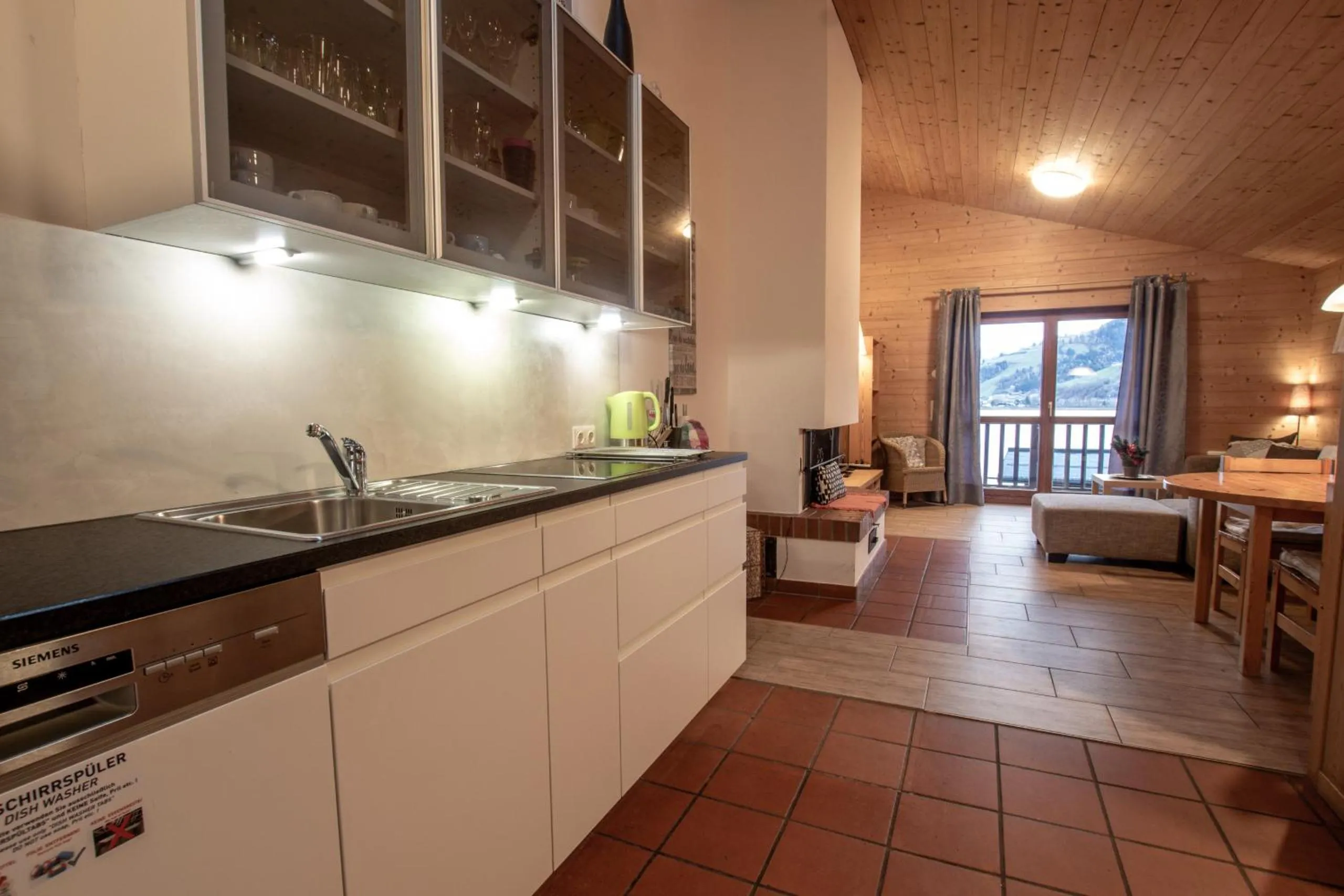 Kitchen or kitchenette in Lake and Mountain View