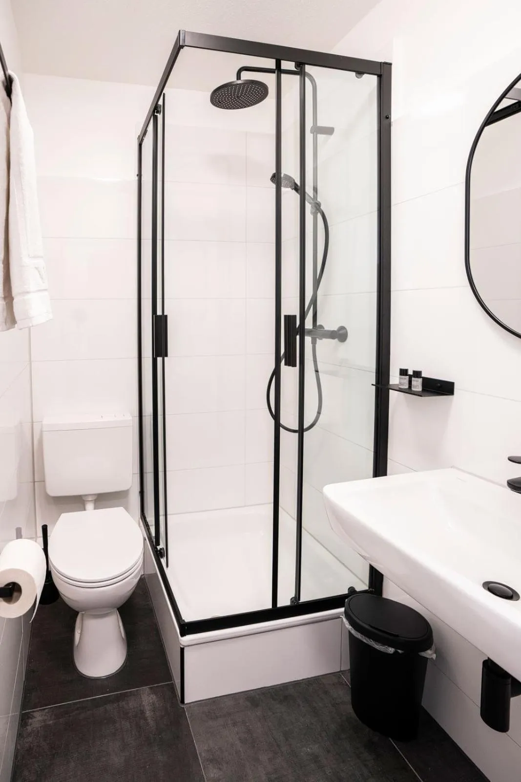 Shower in Dream Factory by Hotel Bergheim