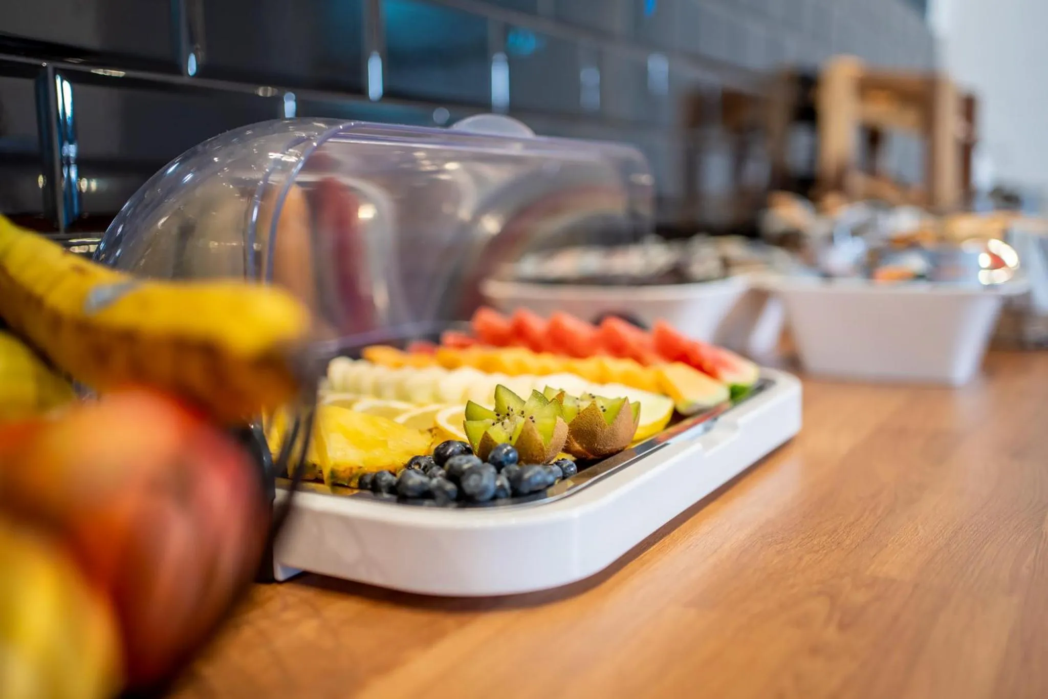 Food close-up in Dream Factory by Hotel Bergheim