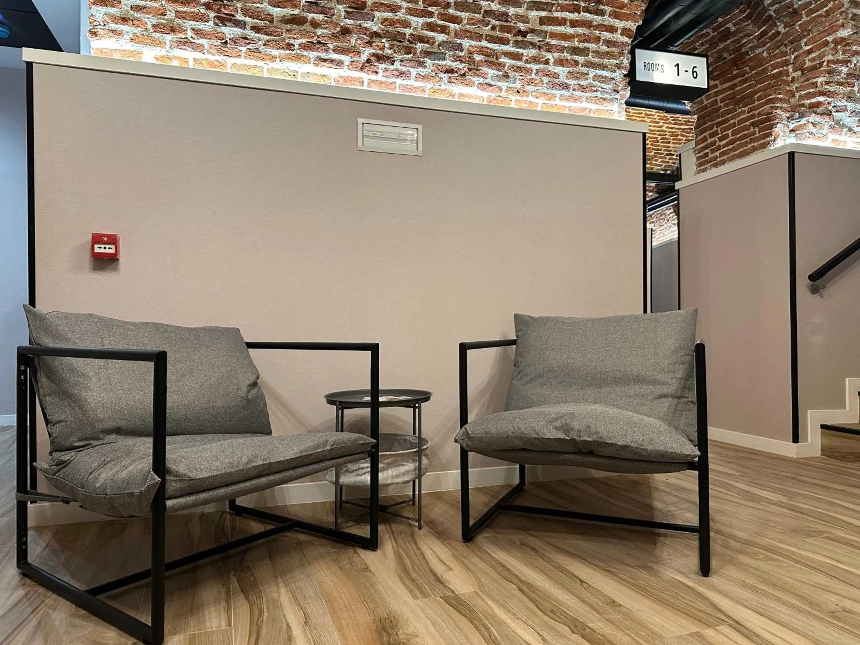 Living room in CC Opera Suites