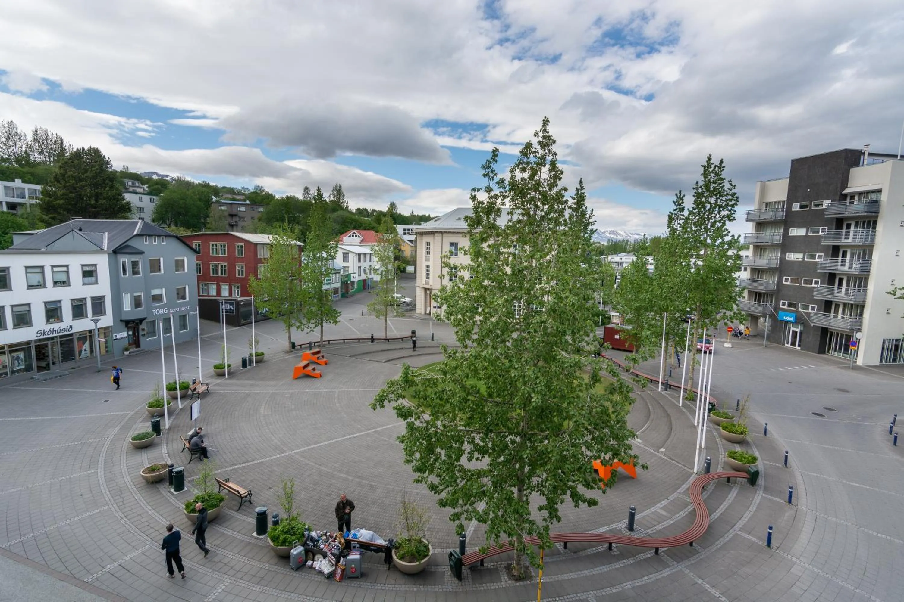 City view in Acco Town Square Apartments