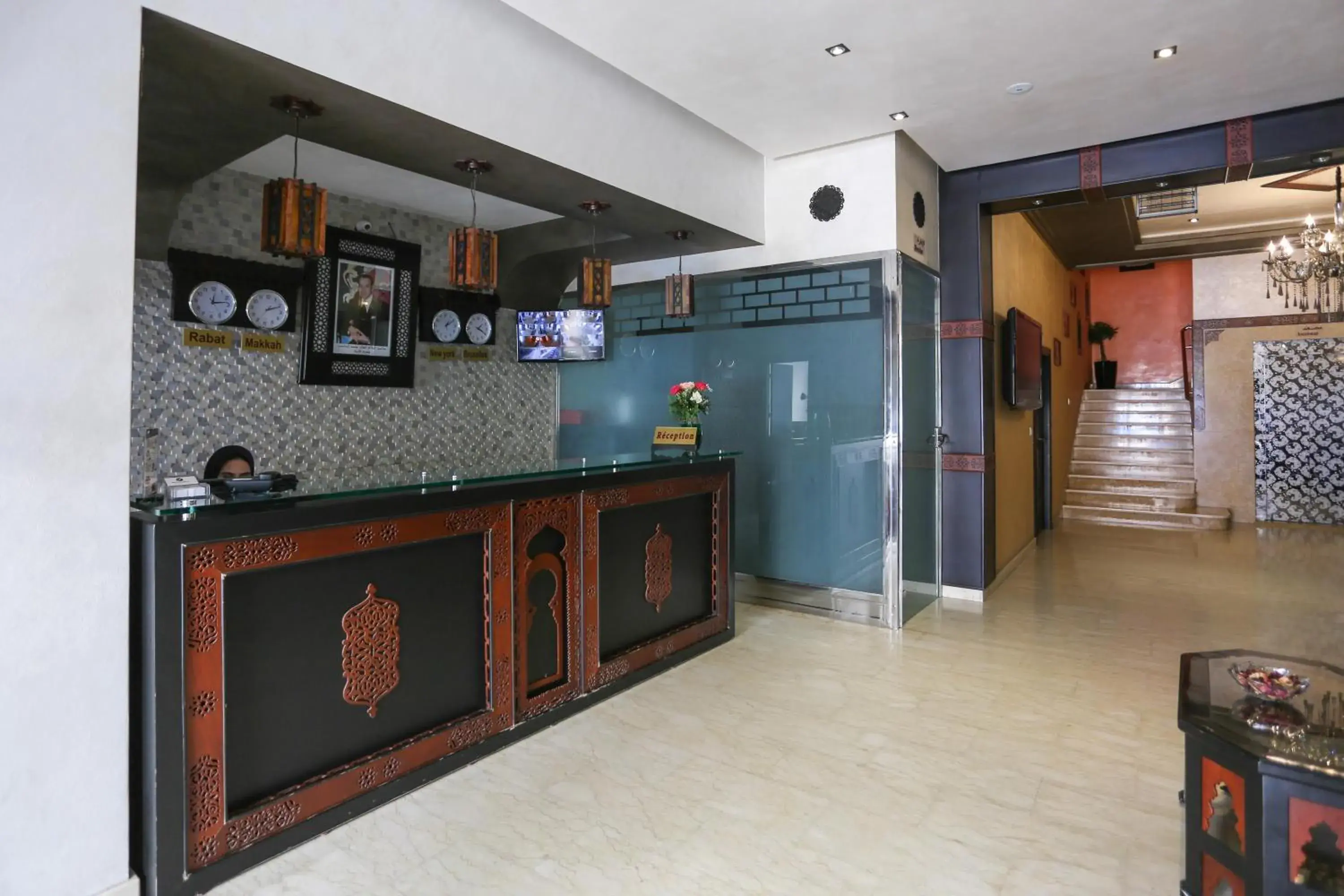 Lobby or reception in Hôtel Suite Martil Lobby or reception in Hôtel Suite Martil