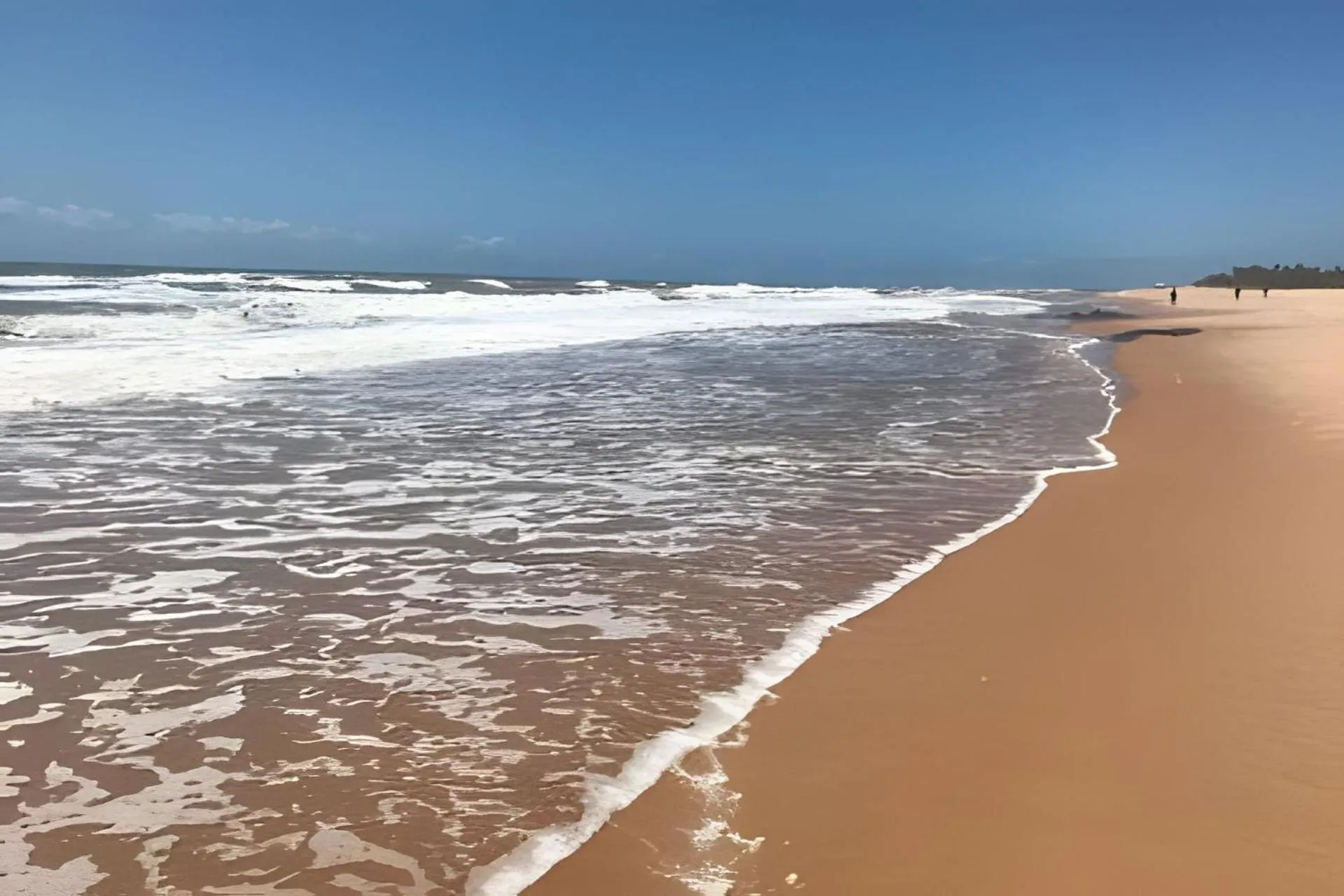 Pé na areia - Reserva Ecológica - Tranquilidade