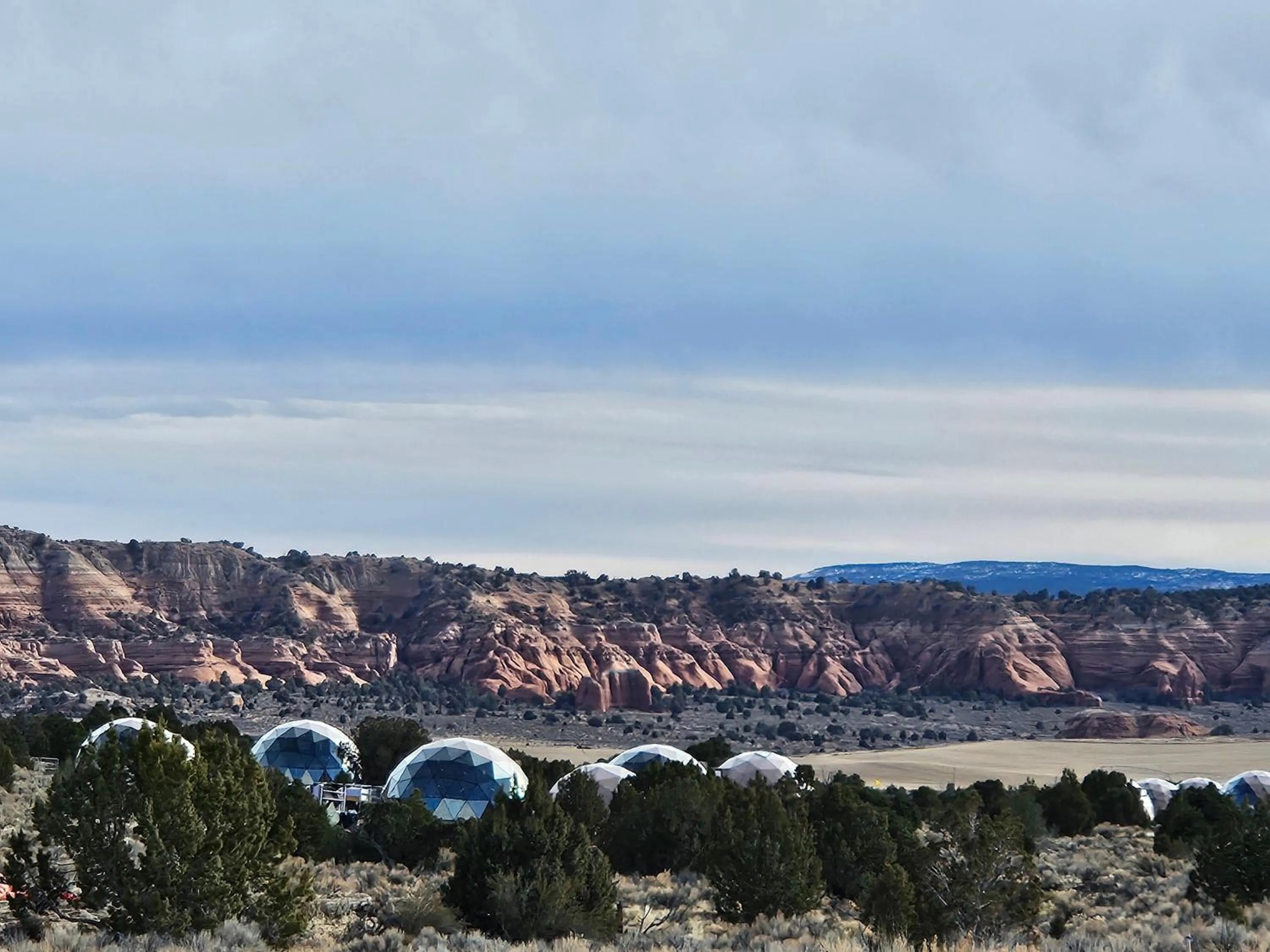 Mountain view in Clear Sky Resorts - Bryce Canyon - Unique Stargazing Domes