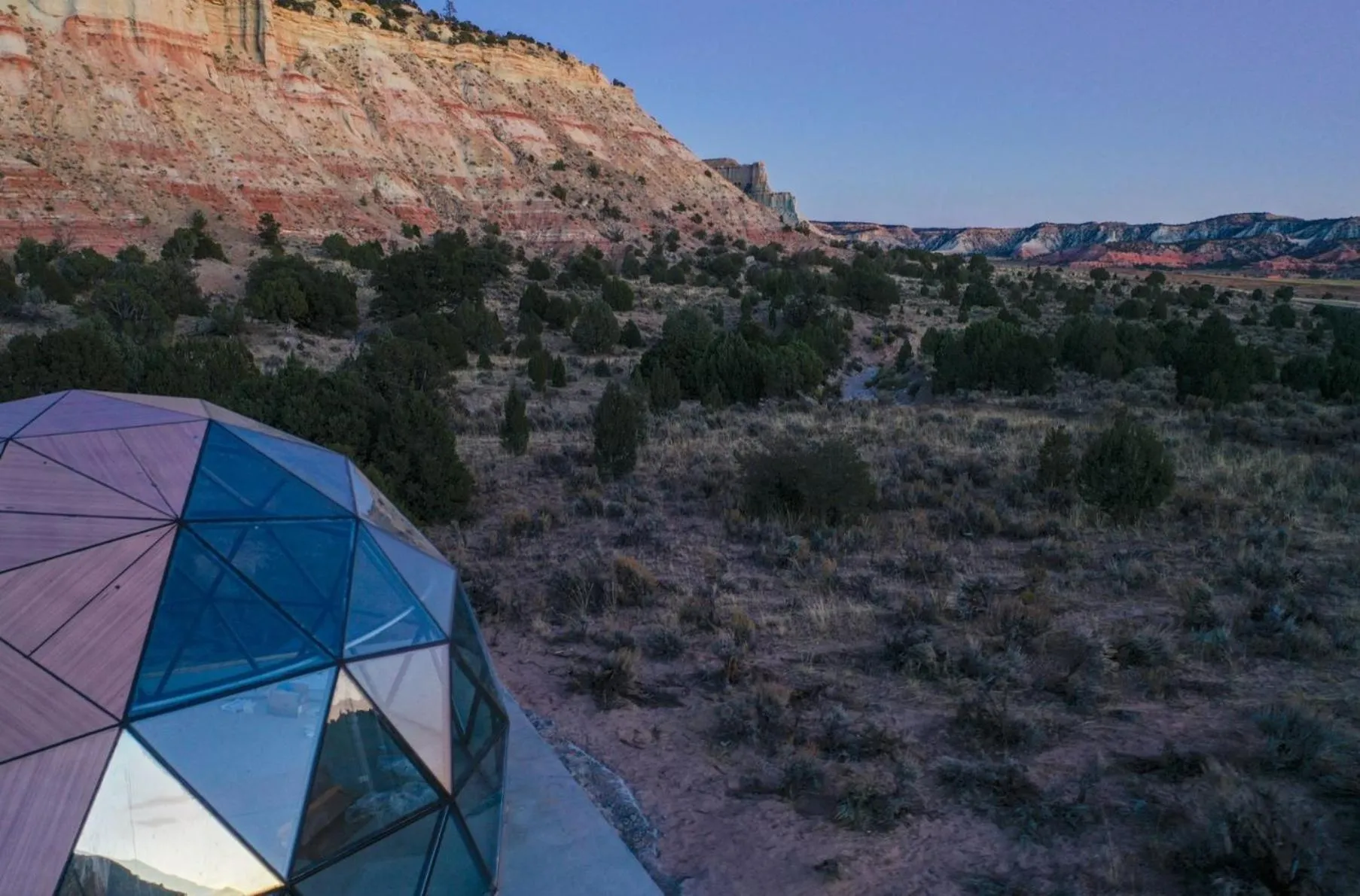 View (from property/room) in Clear Sky Resorts - Bryce Canyon - Unique Stargazing Domes