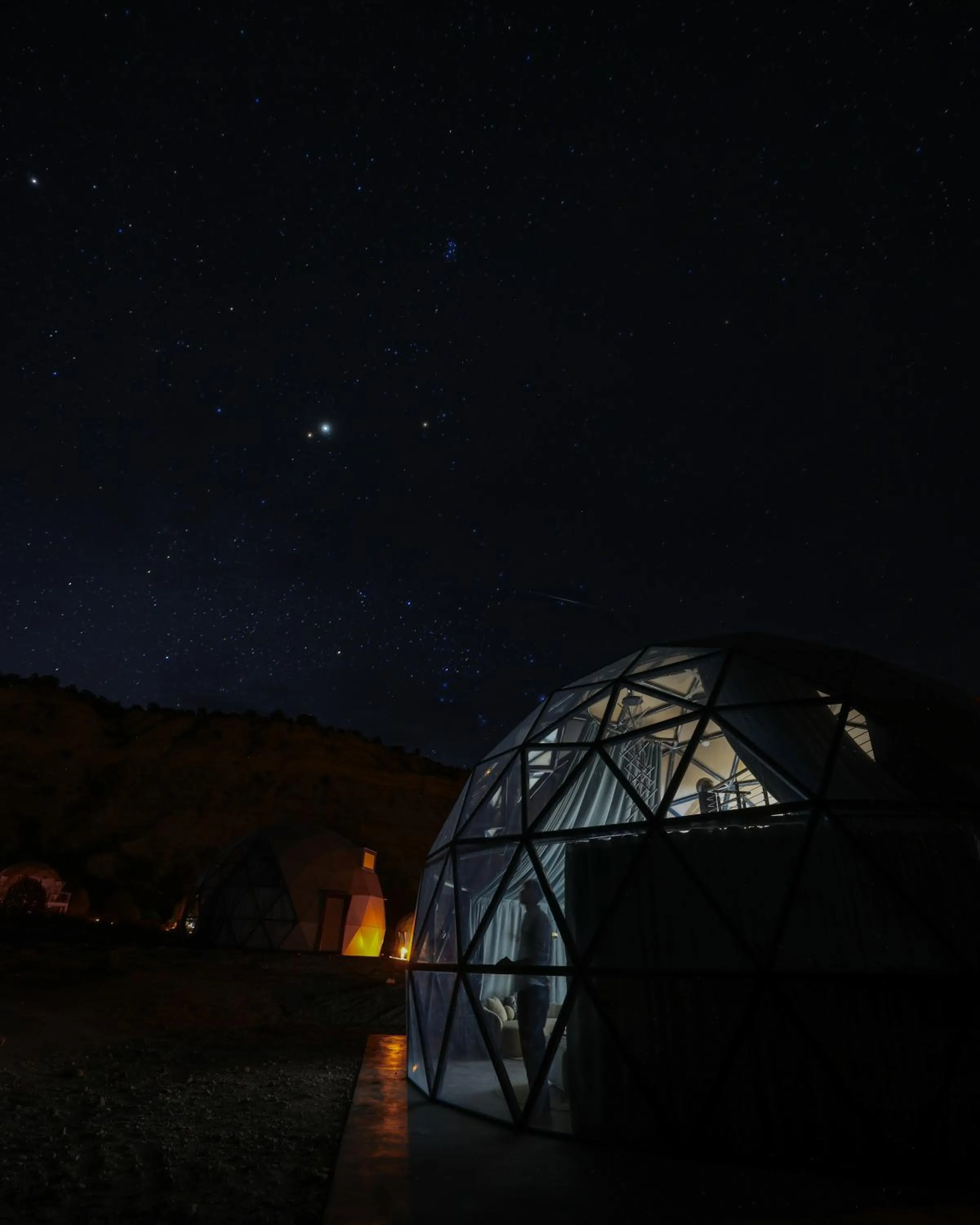 Bedroom in Clear Sky Resorts - Bryce Canyon - Unique Stargazing Domes