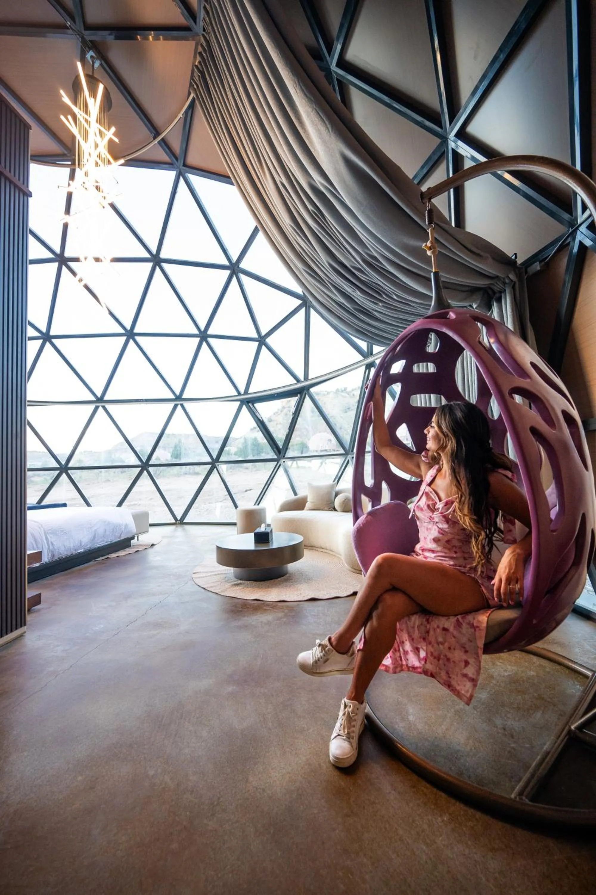 Bedroom in Clear Sky Resorts - Bryce Canyon - Unique Stargazing Domes