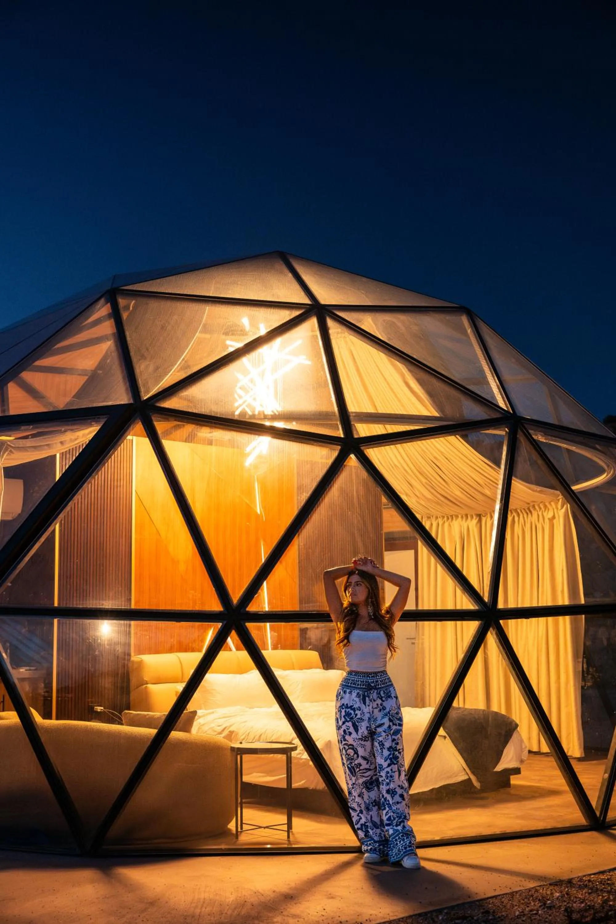 Bedroom in Clear Sky Resorts - Bryce Canyon - Unique Stargazing Domes
