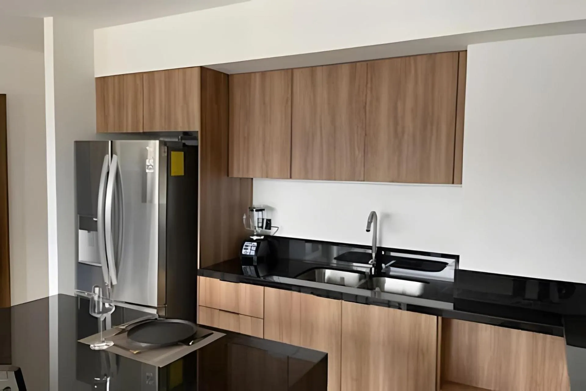 Kitchen or kitchenette in Monyxbnb at Zoho Skies