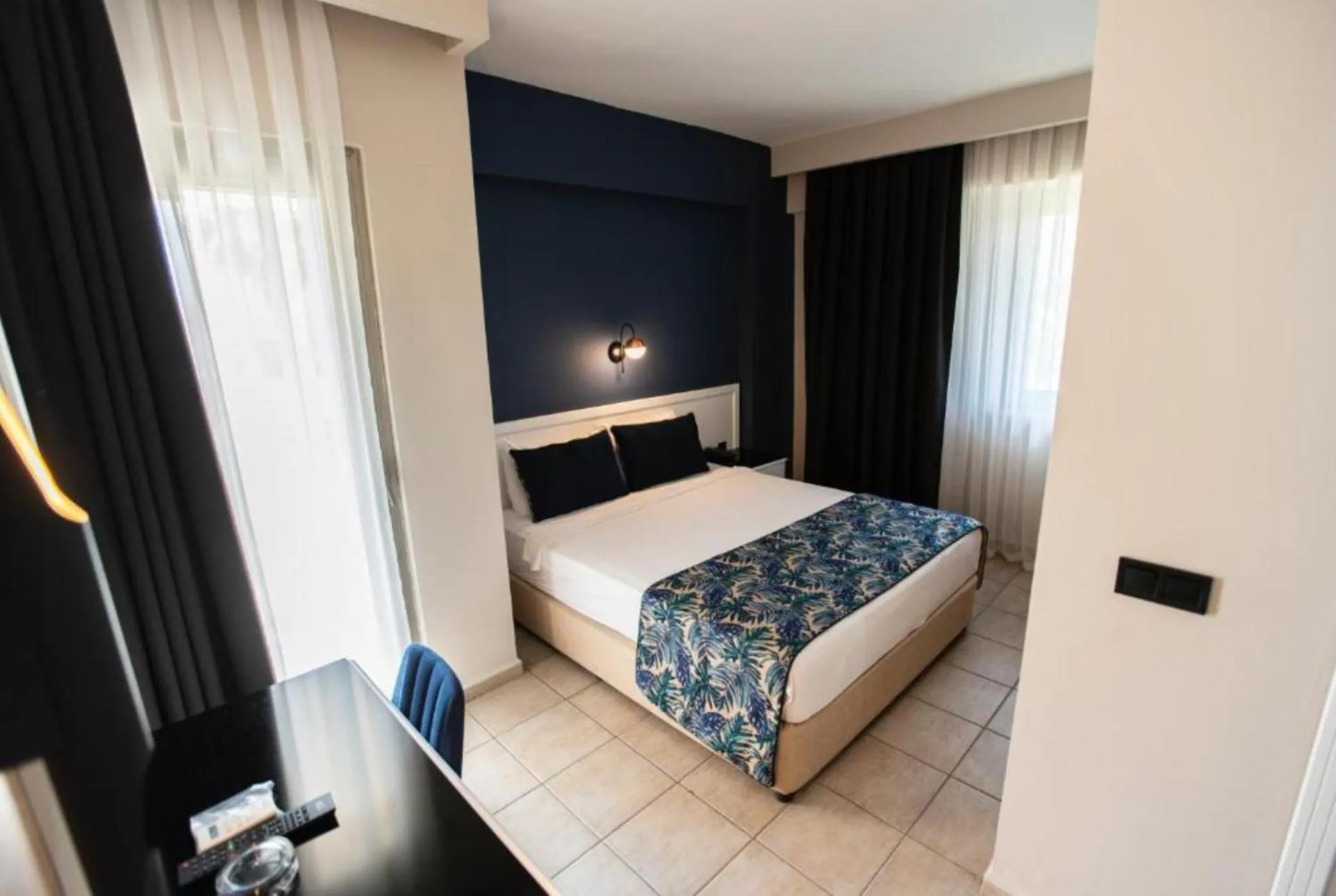 Bed in MIR'AMOR GARDEN Resort Hotel-ALL INCLUSIVE