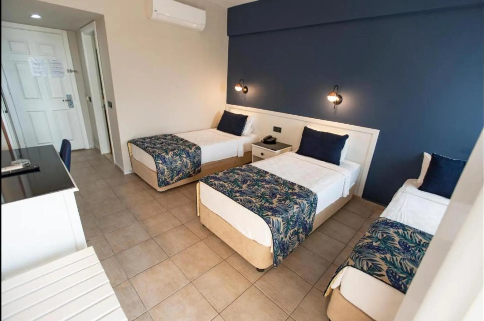 Bed in MIR'AMOR GARDEN Resort Hotel-ALL INCLUSIVE