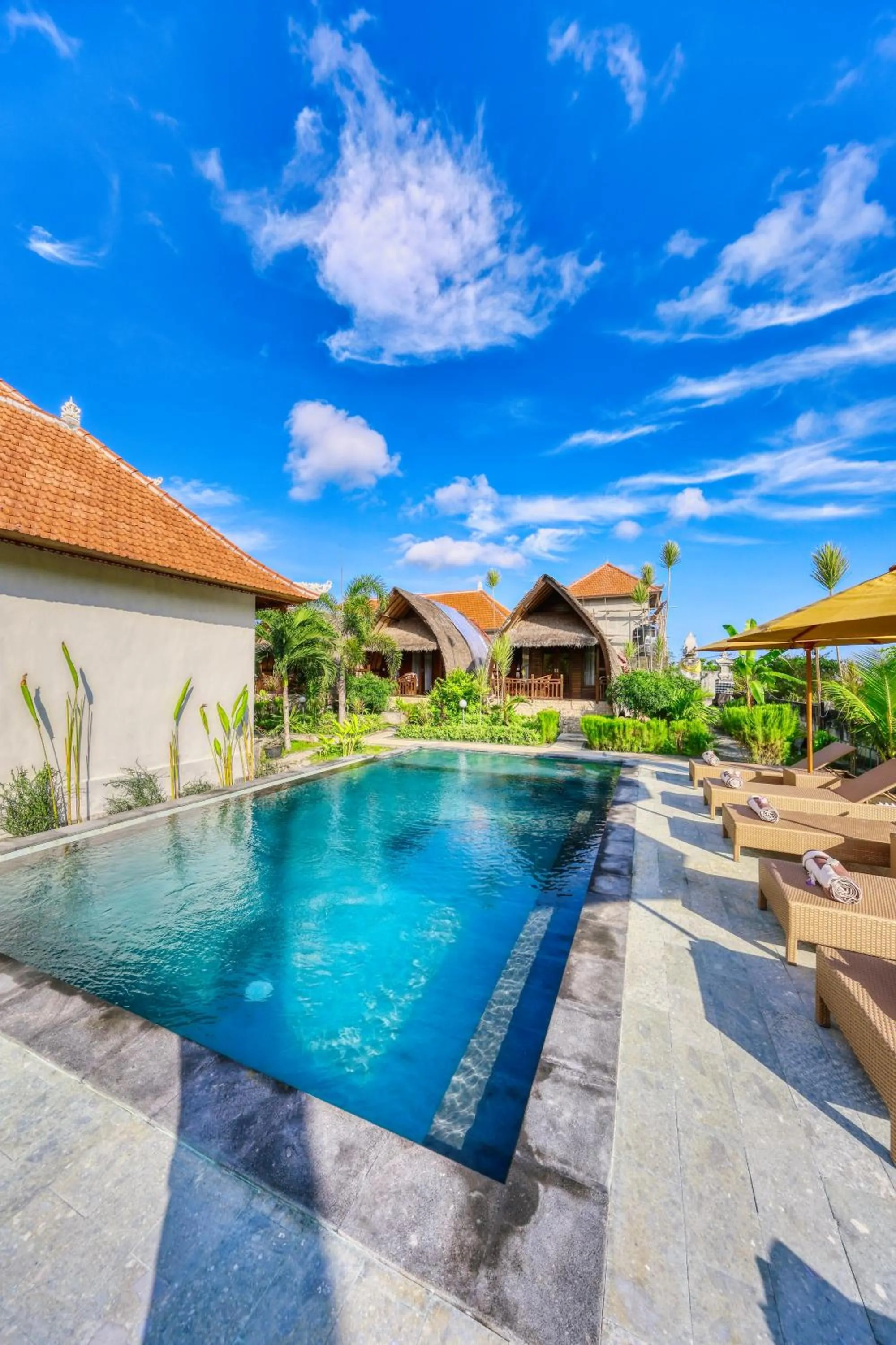 Swimming pool in Gati Cottage