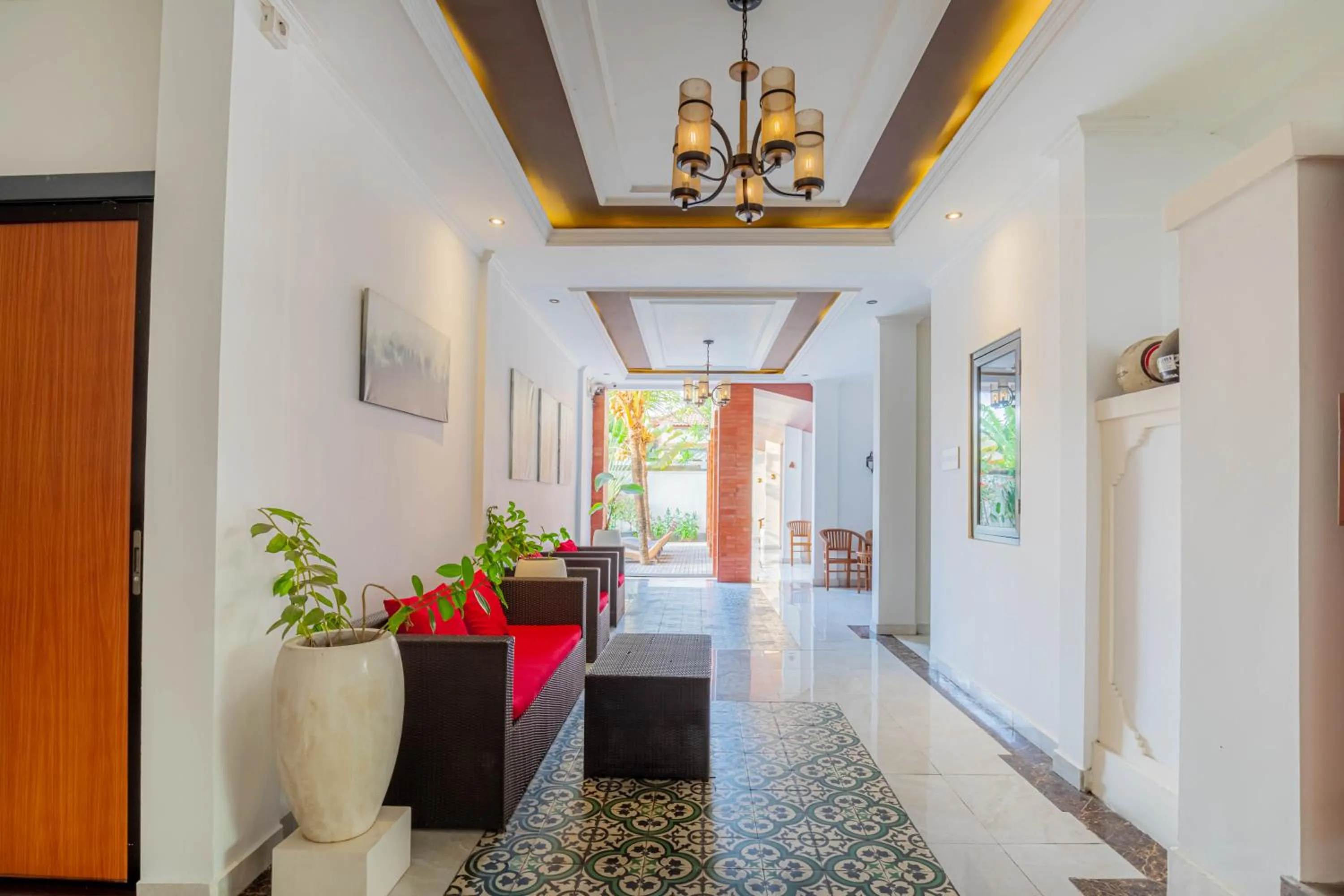 Lobby or reception in Sedana Cottage