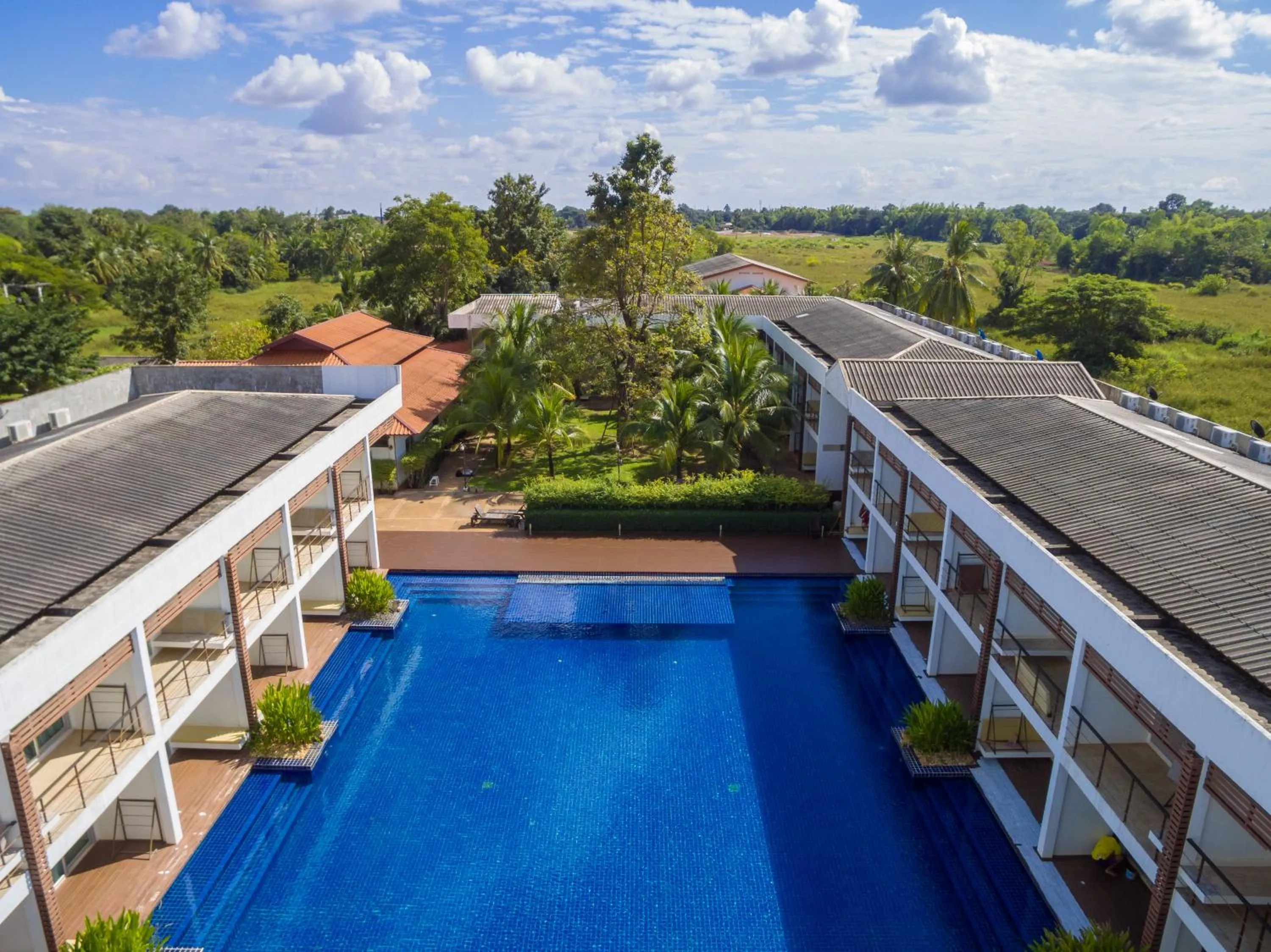 Swimming pool in VANA Wellness Resort