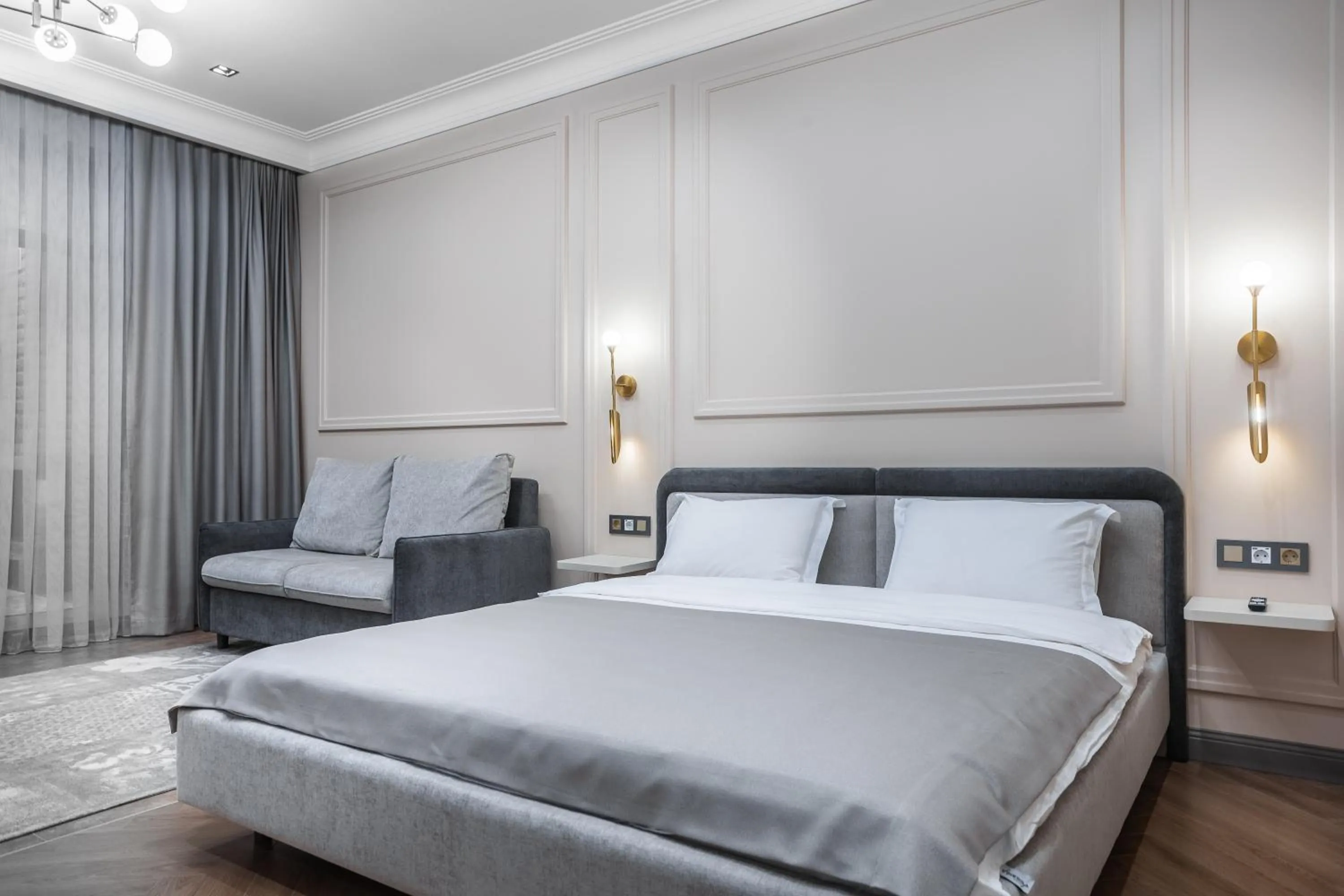 Bed in Apart Hotel Colibri