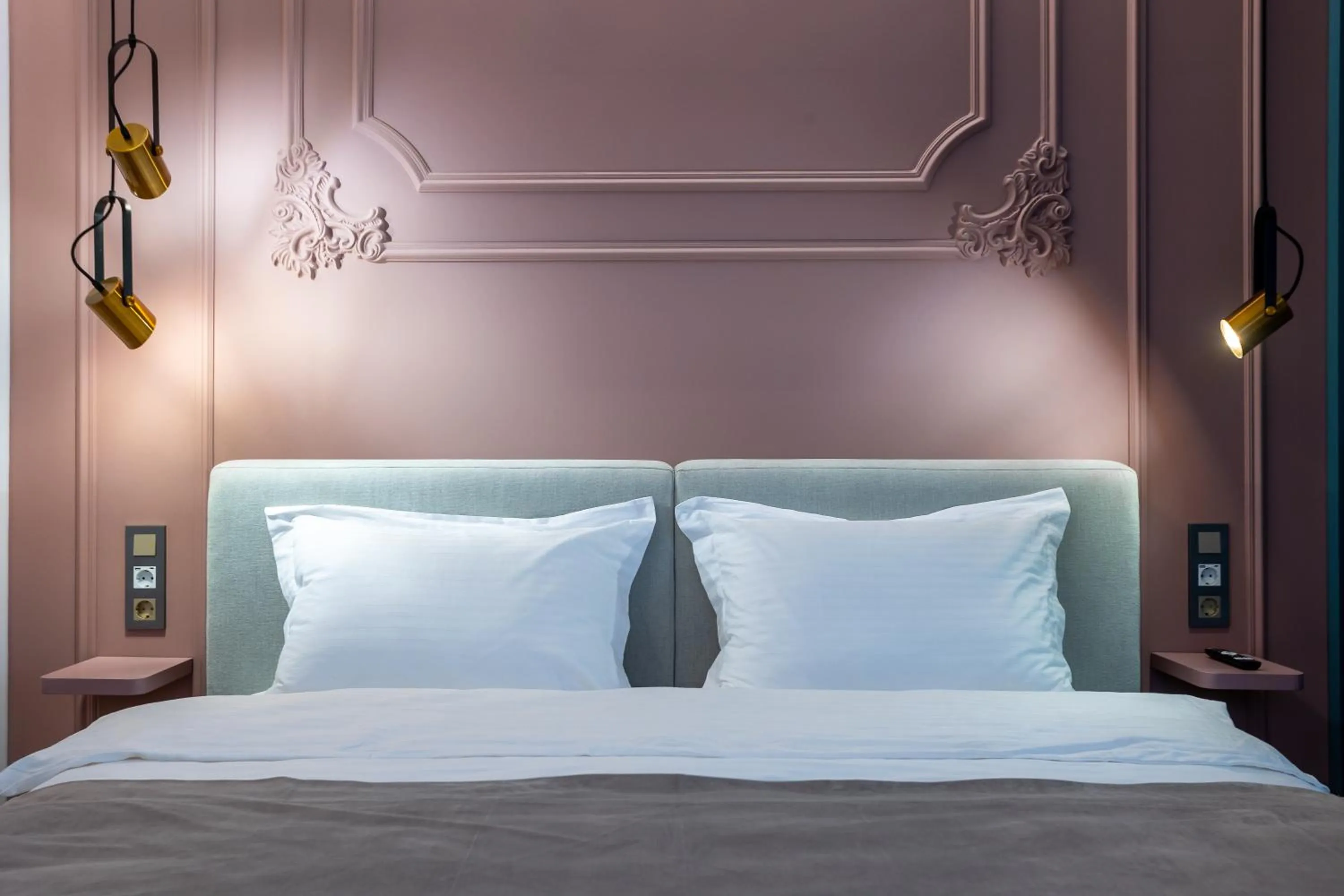 Bed in Apart Hotel Colibri