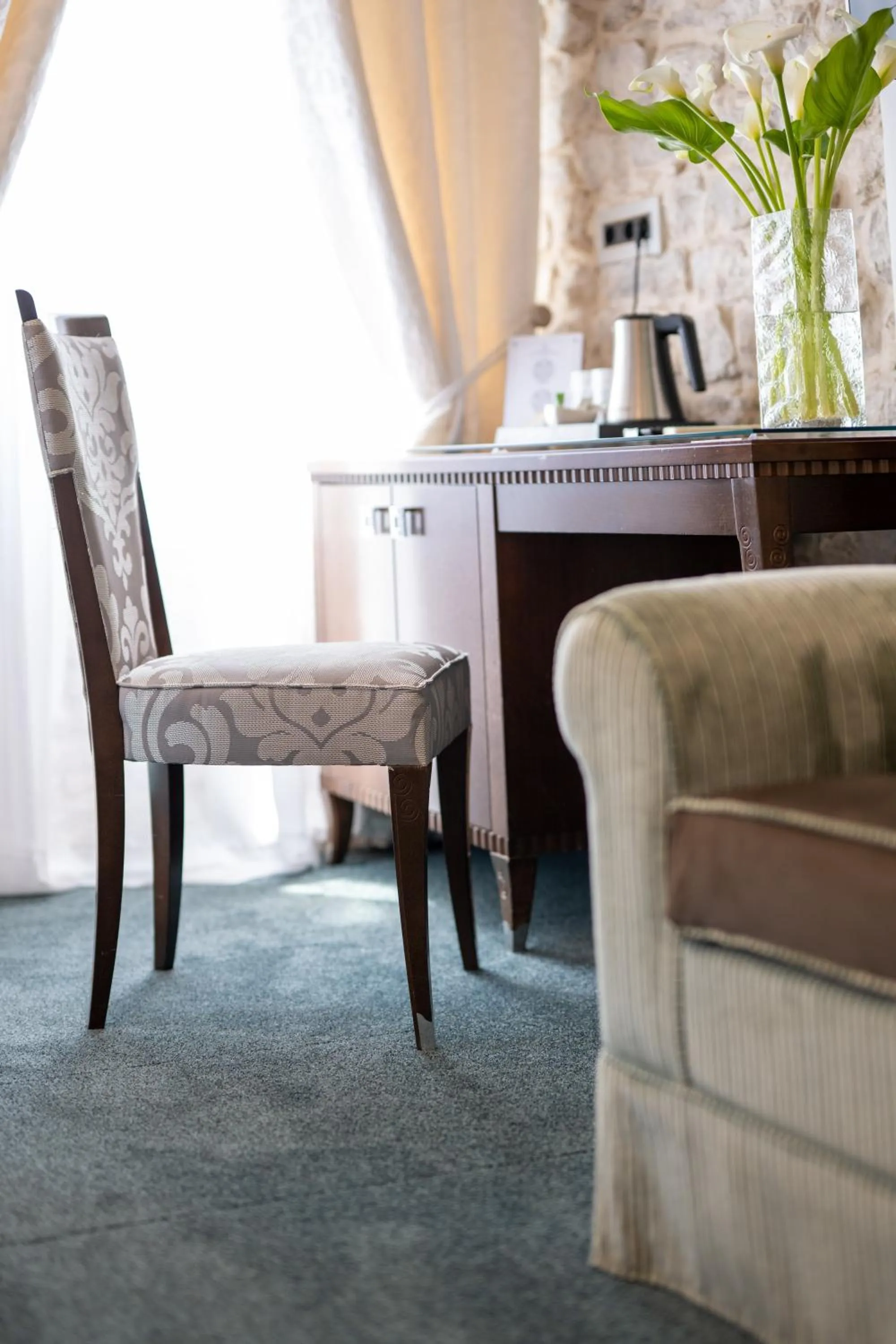 Bed in Heritage Hotel Antique Split