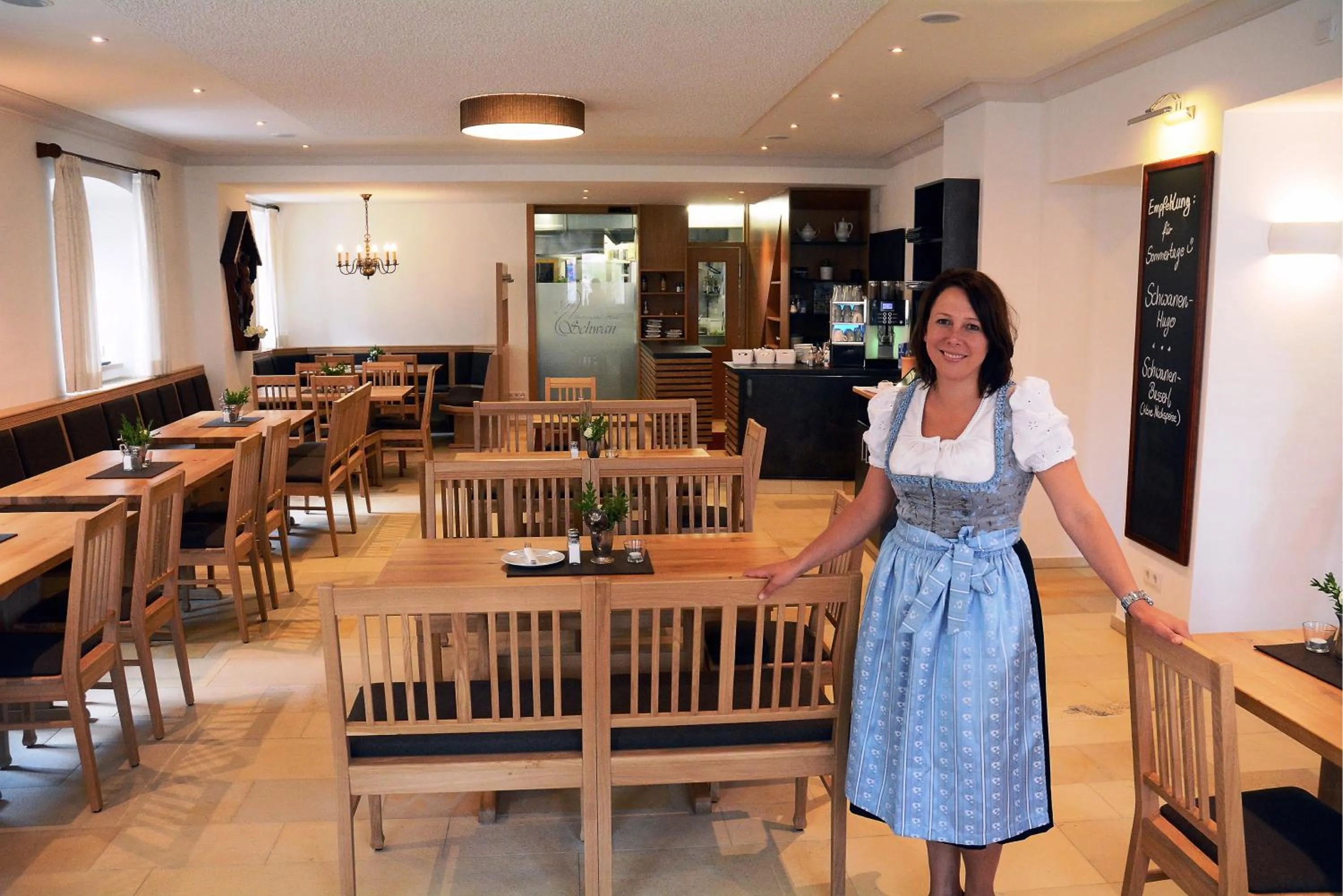Staff in Gasthaus Schwan