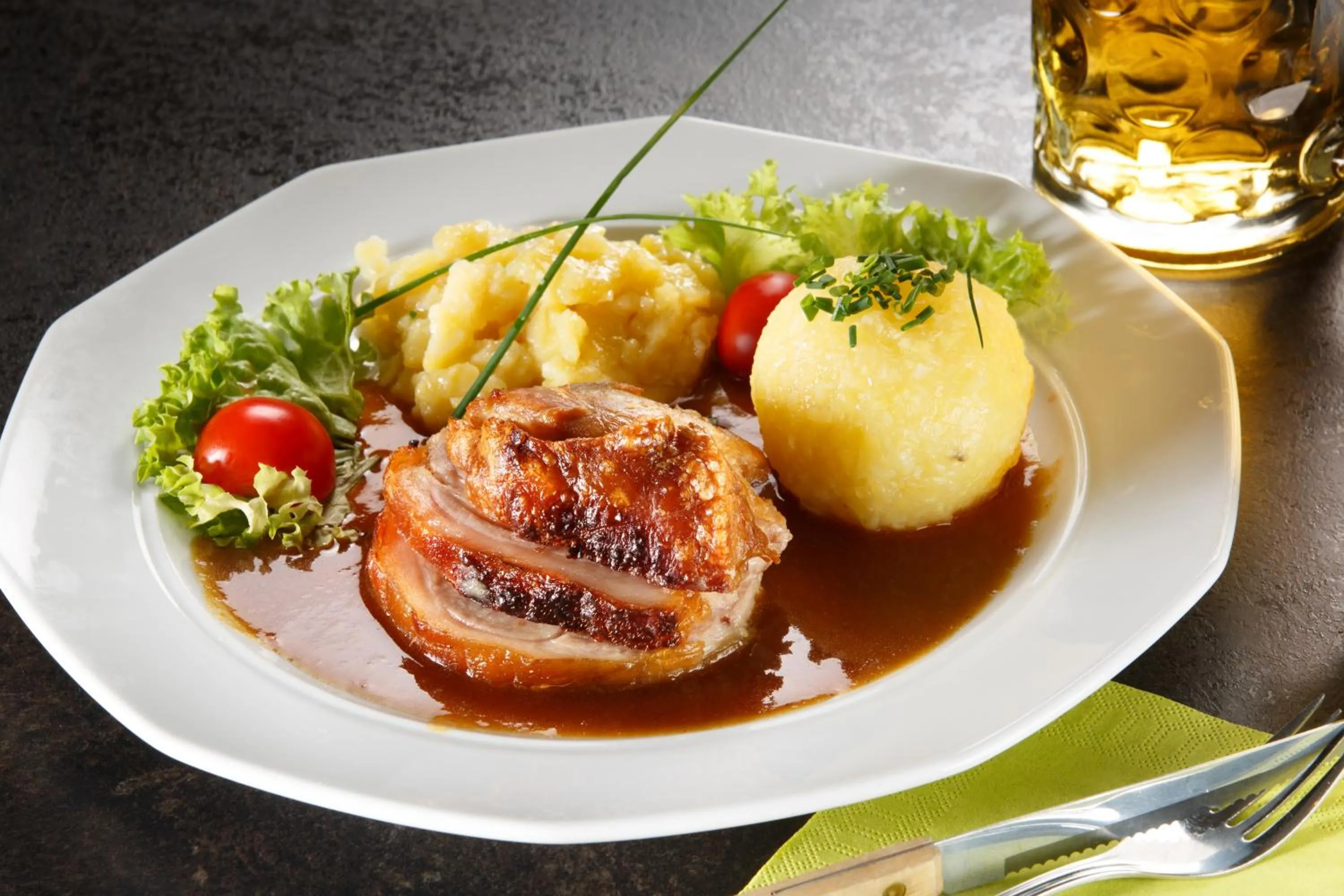 Food close-up in Gasthaus Schwan