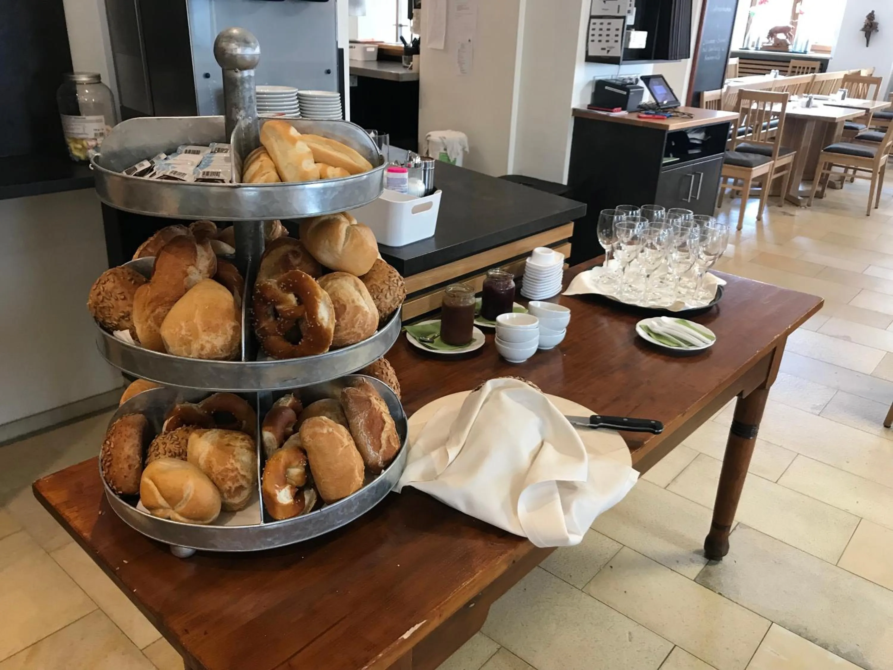 Breakfast in Gasthaus Schwan
