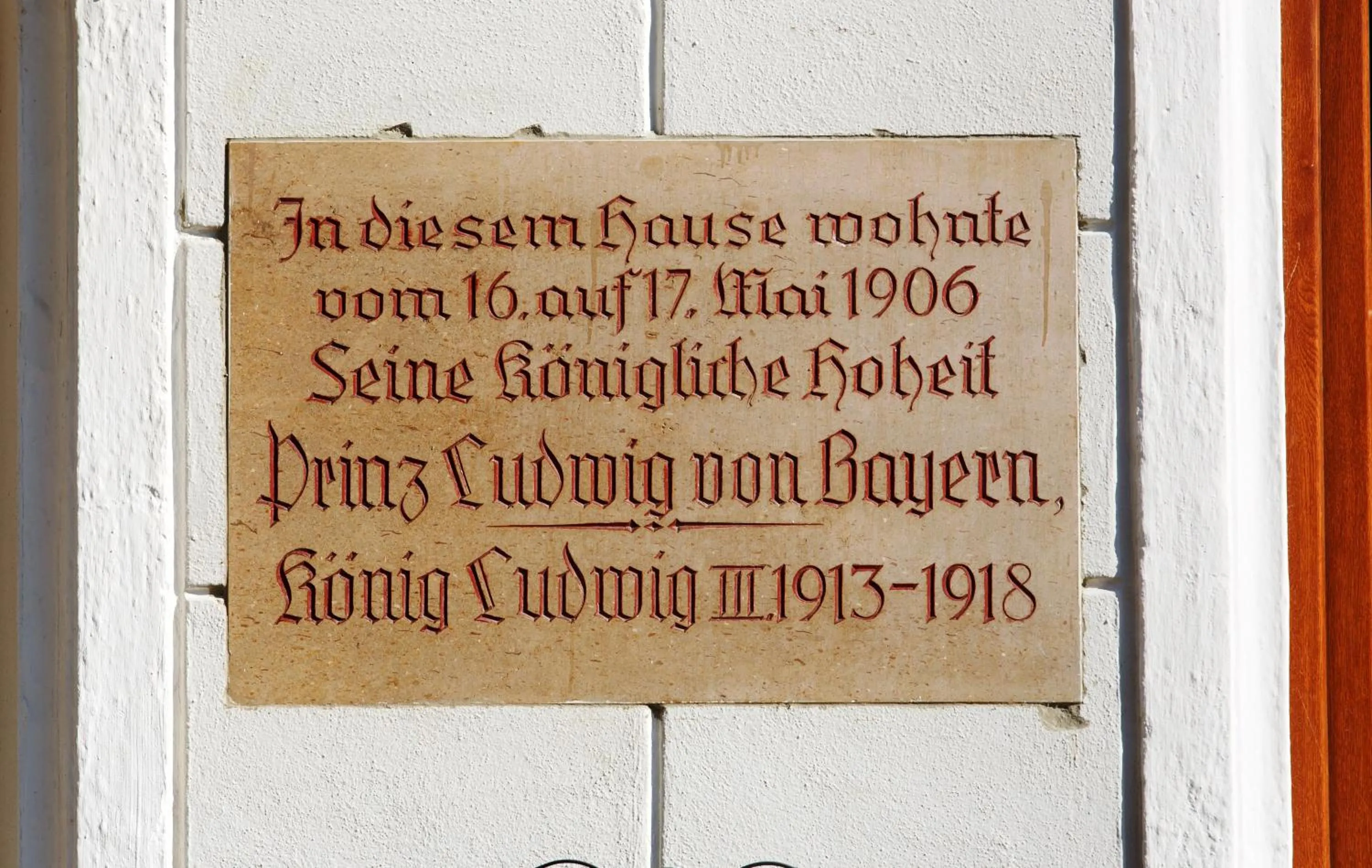 Decorative detail in Gasthaus Schwan