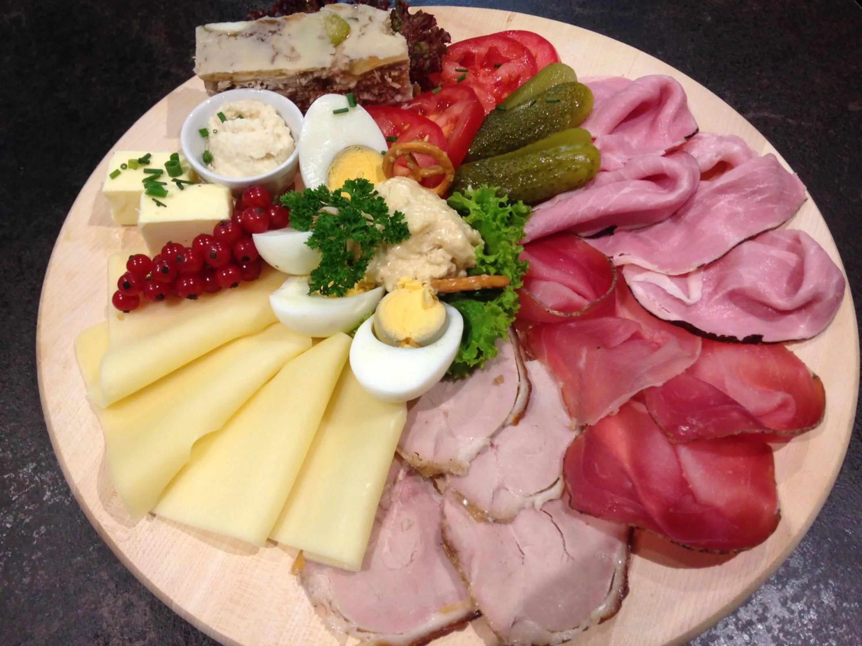 Food close-up in Gasthaus Schwan