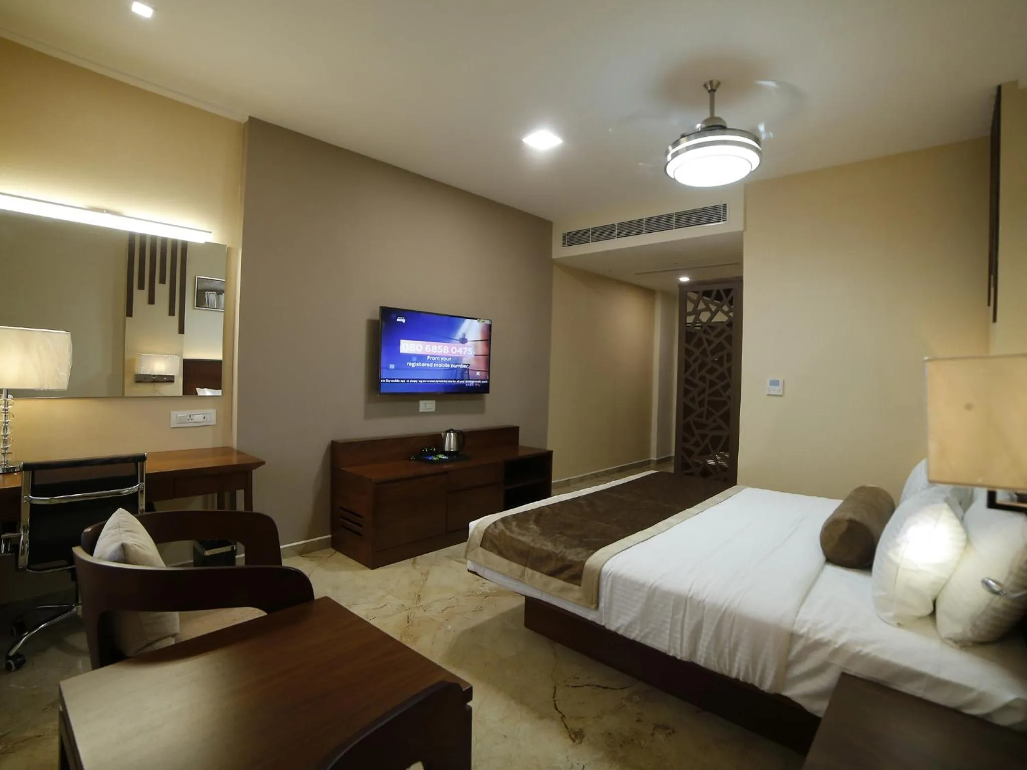 Photo of the whole room in Hotel Annapurna De Royal