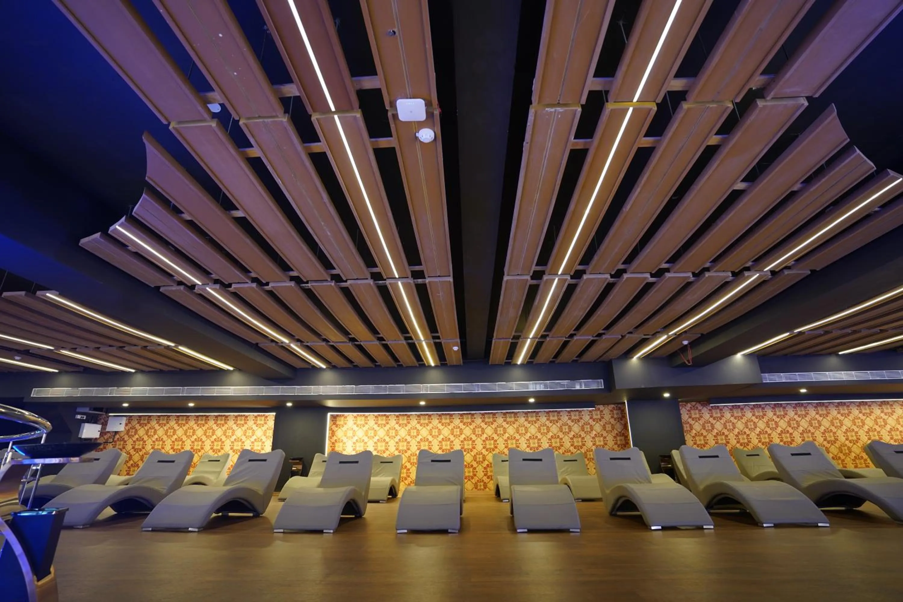 Seating area in Essotto Recreation Hub