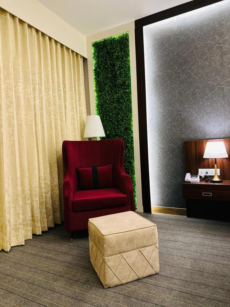 Seating area in Essotto Recreation Hub