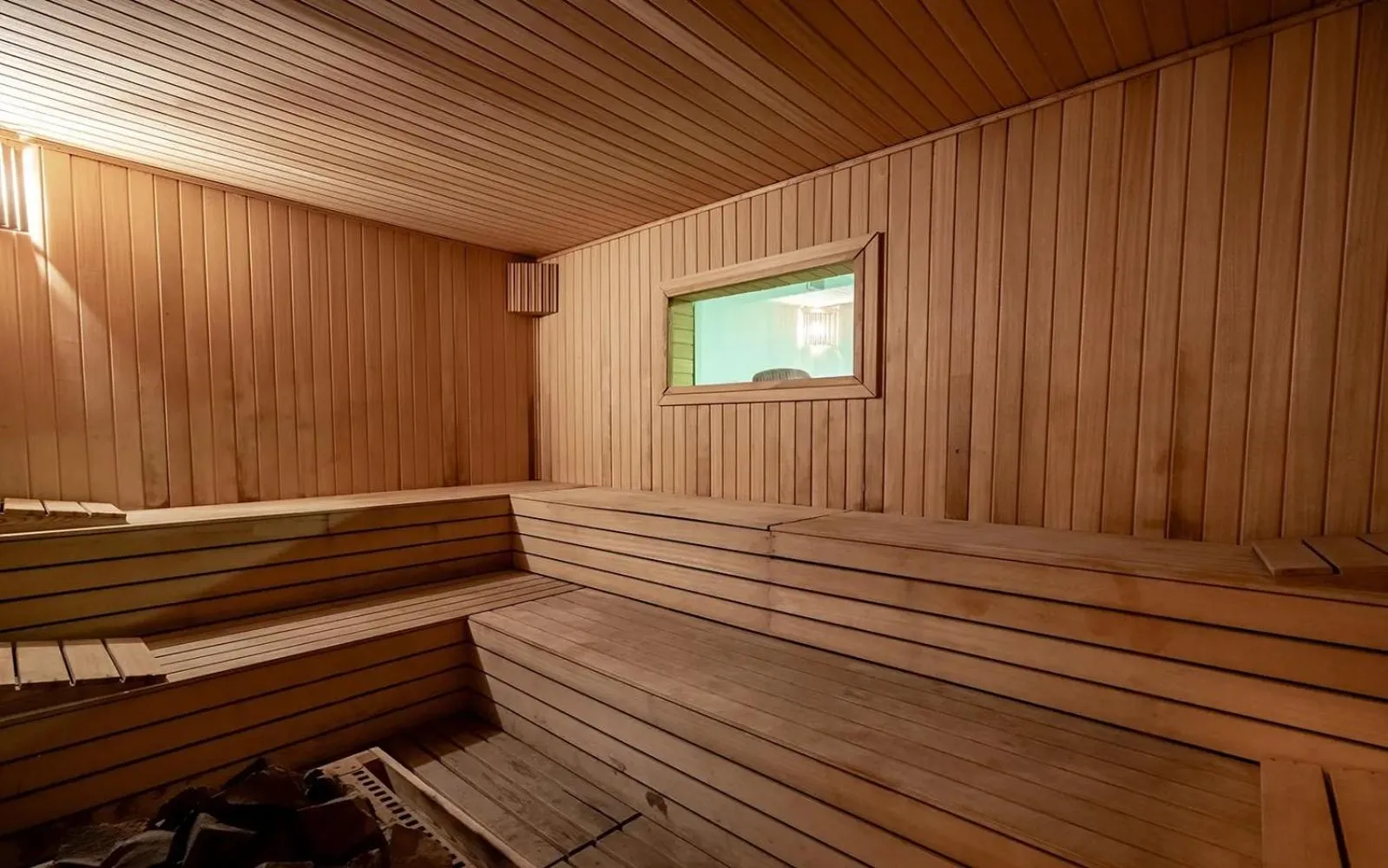 Sauna in Golden Beach Resort & Spa