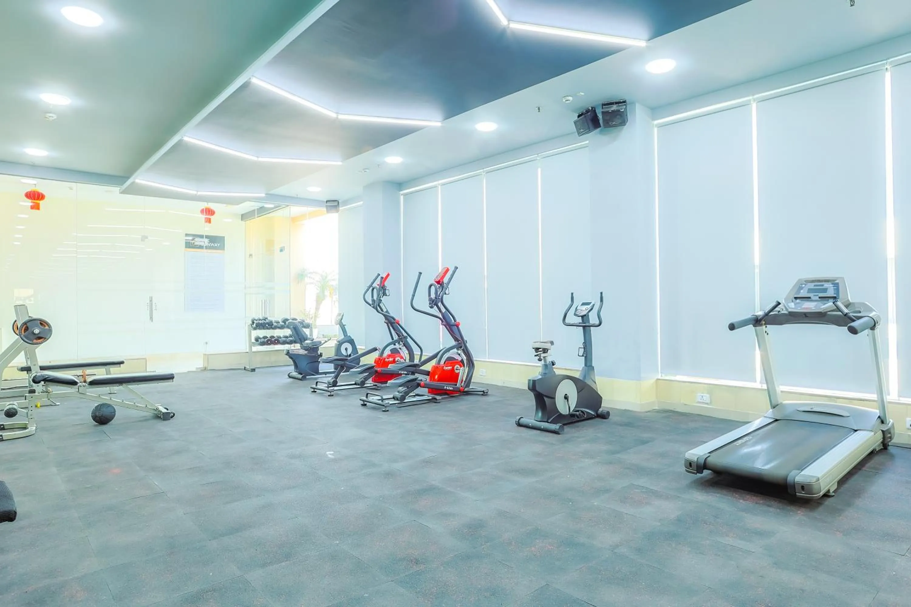 Fitness centre/facilities in The Conway