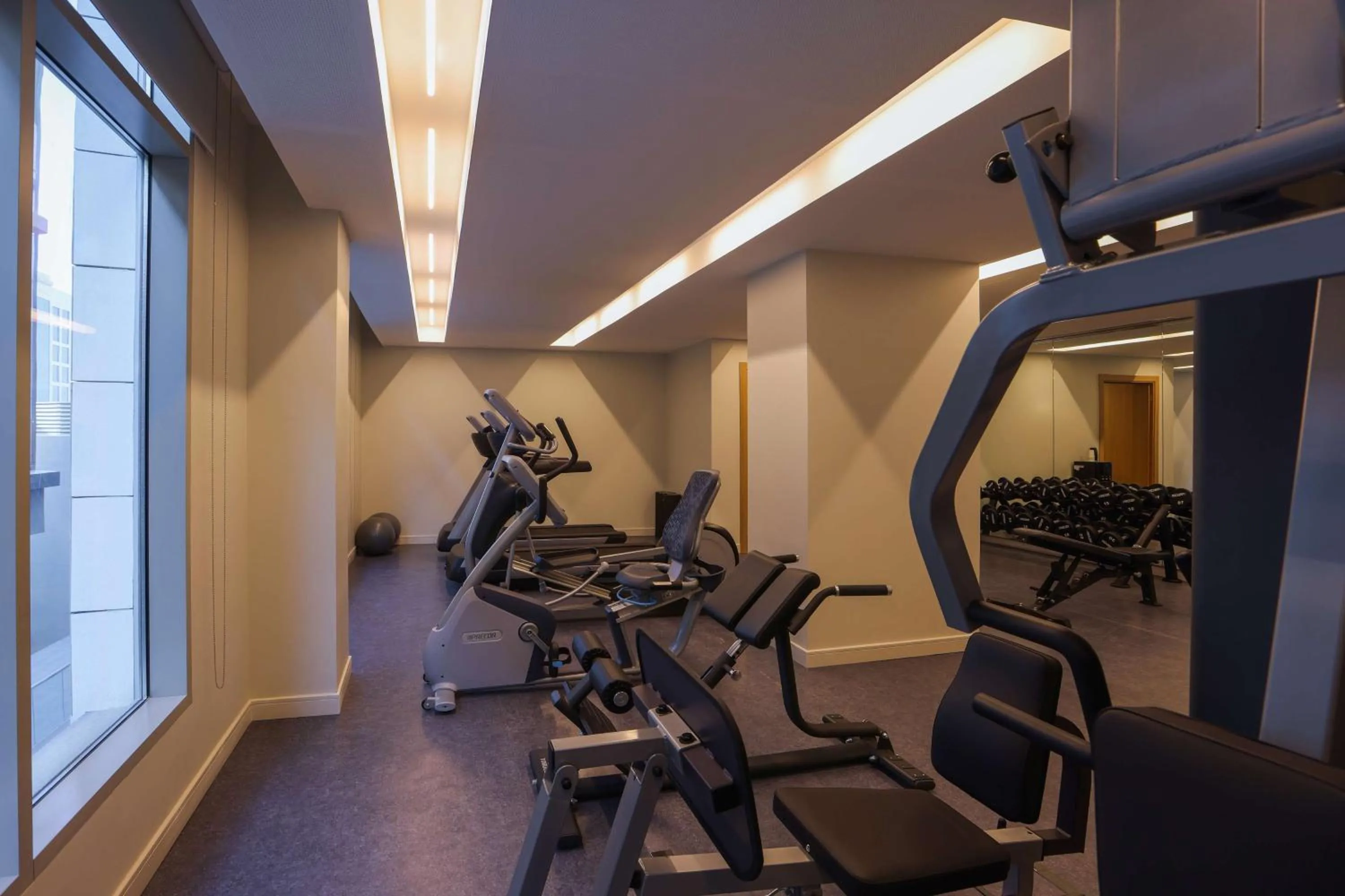 Fitness centre/facilities in Radisson Hotel & Residence Riyadh Olaya