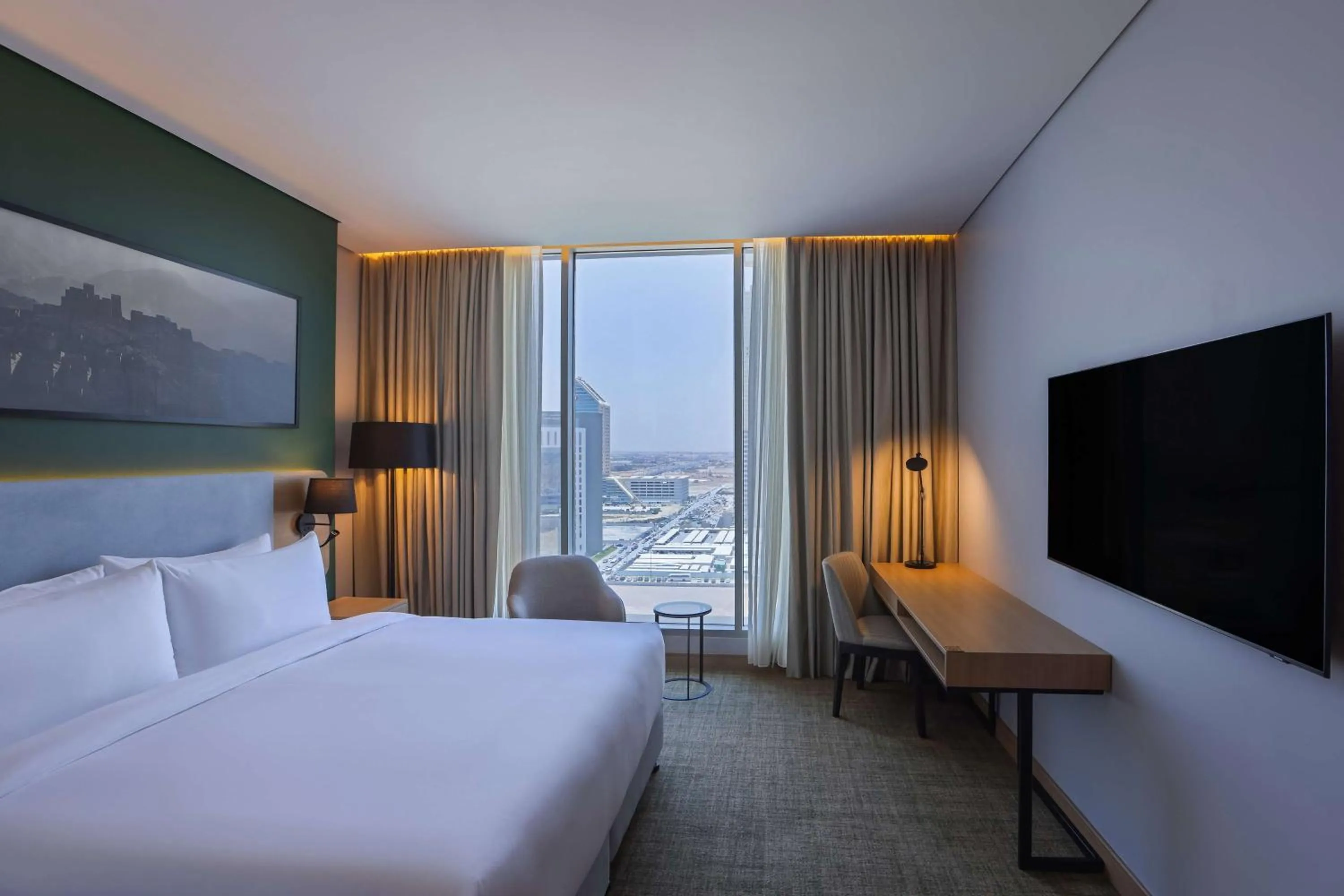 Bedroom, Bed in Radisson Hotel & Residence Riyadh Olaya