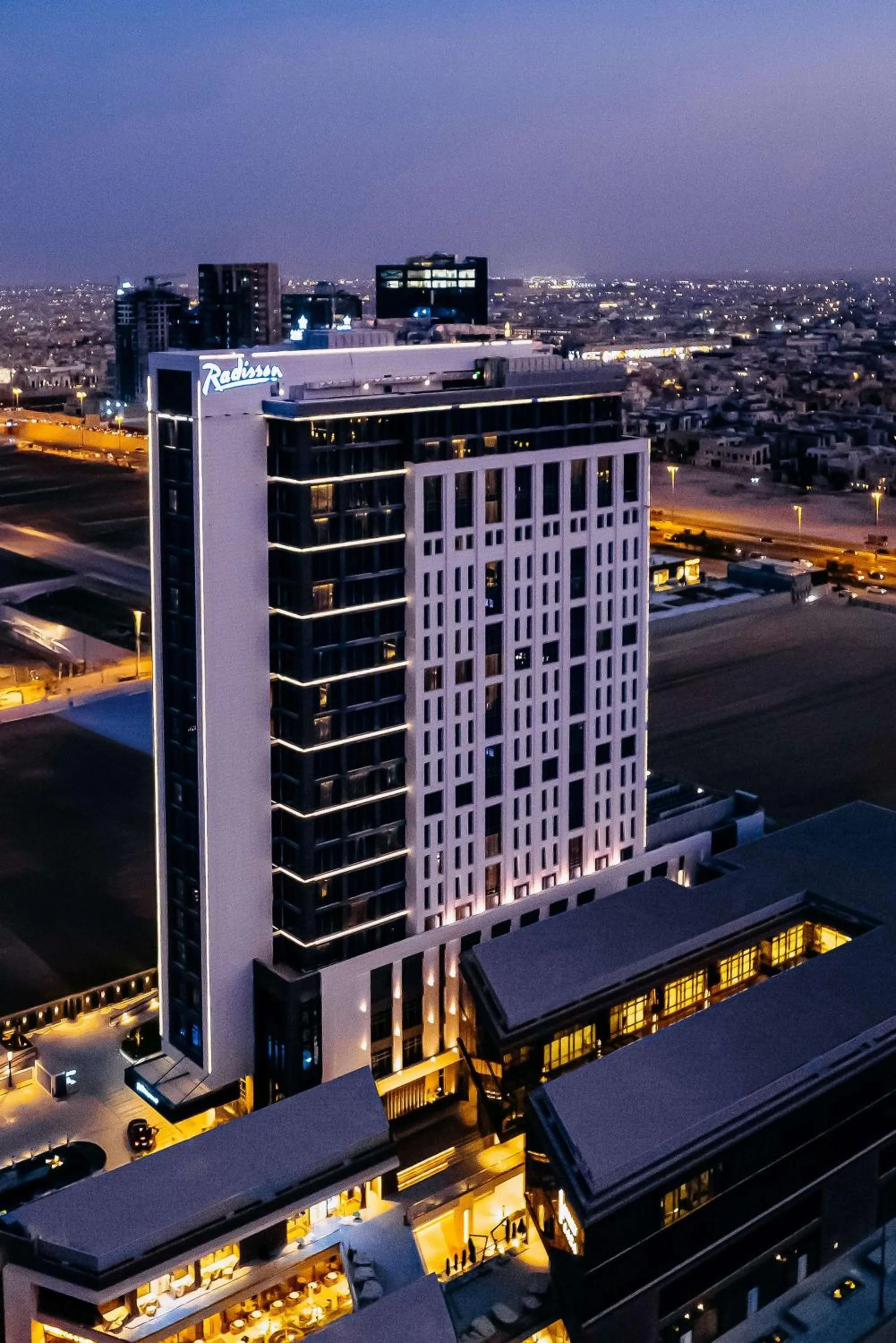 Property building in Radisson Hotel & Residence Riyadh Olaya