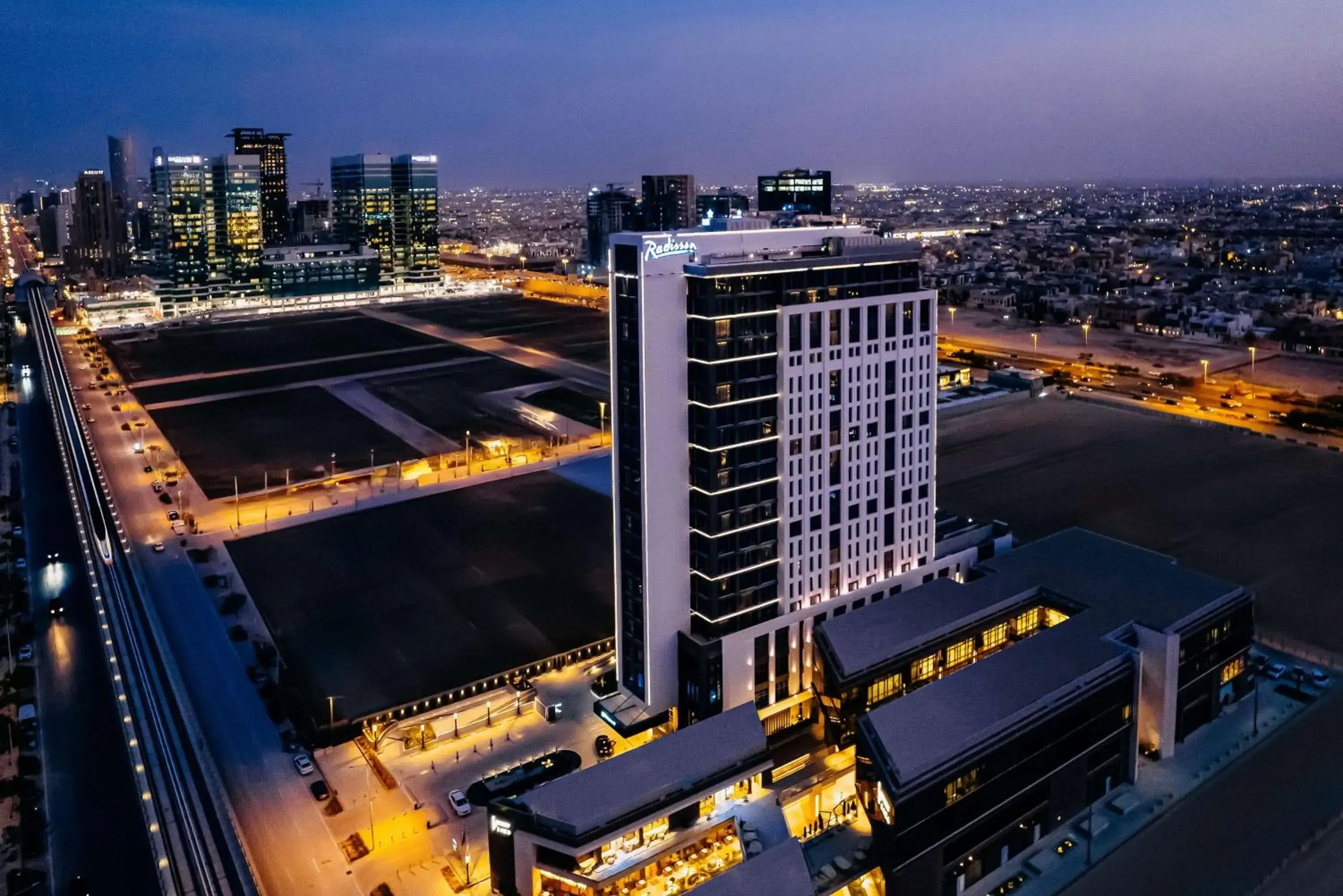 Property building in Radisson Hotel & Residence Riyadh Olaya Property building in Radisson Hotel & Residence Riyadh Olaya