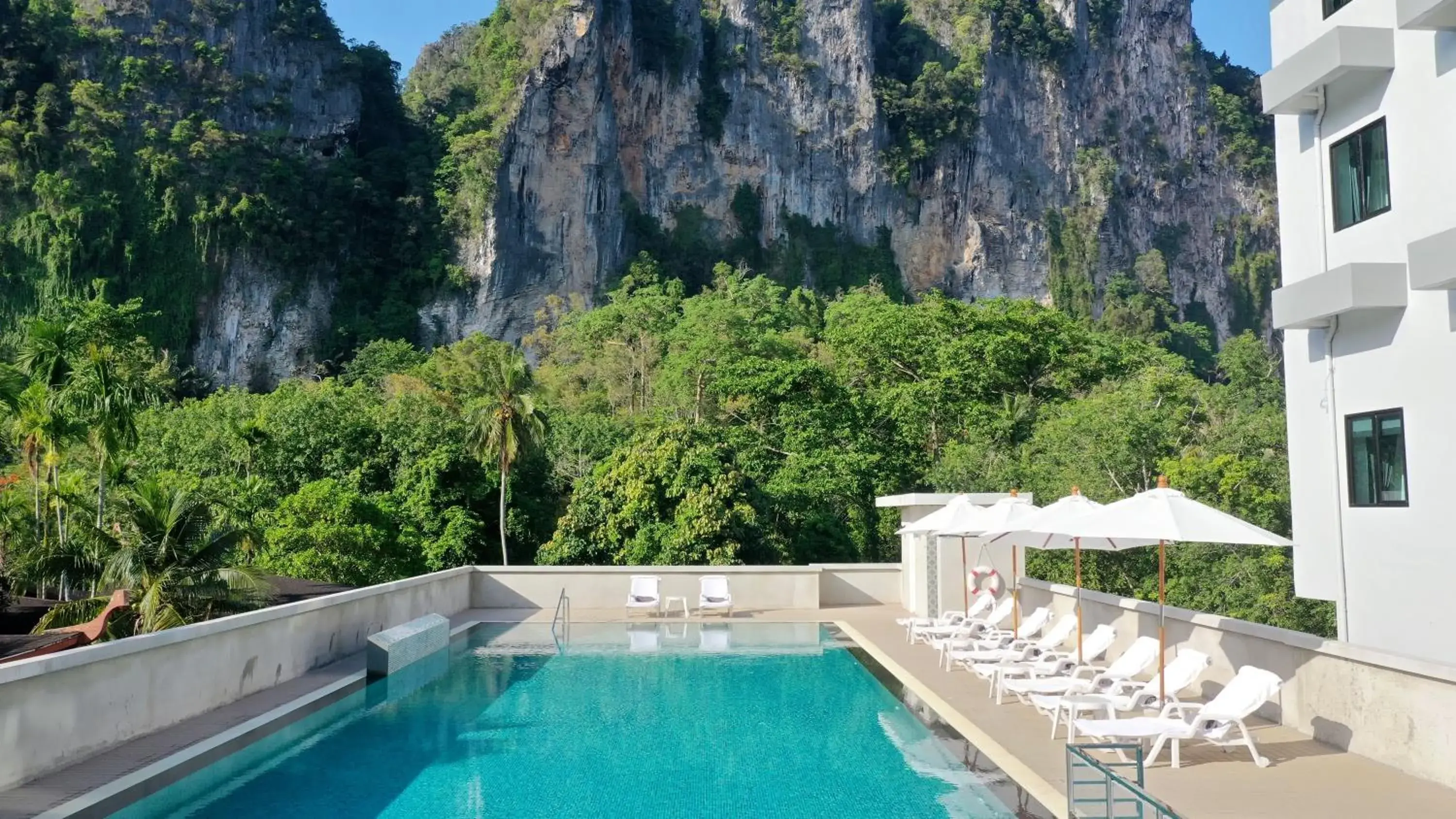 Mountain view in Keereen Resort - Ao Nang Krabi Mountain view in Keereen Resort - Ao Nang Krabi