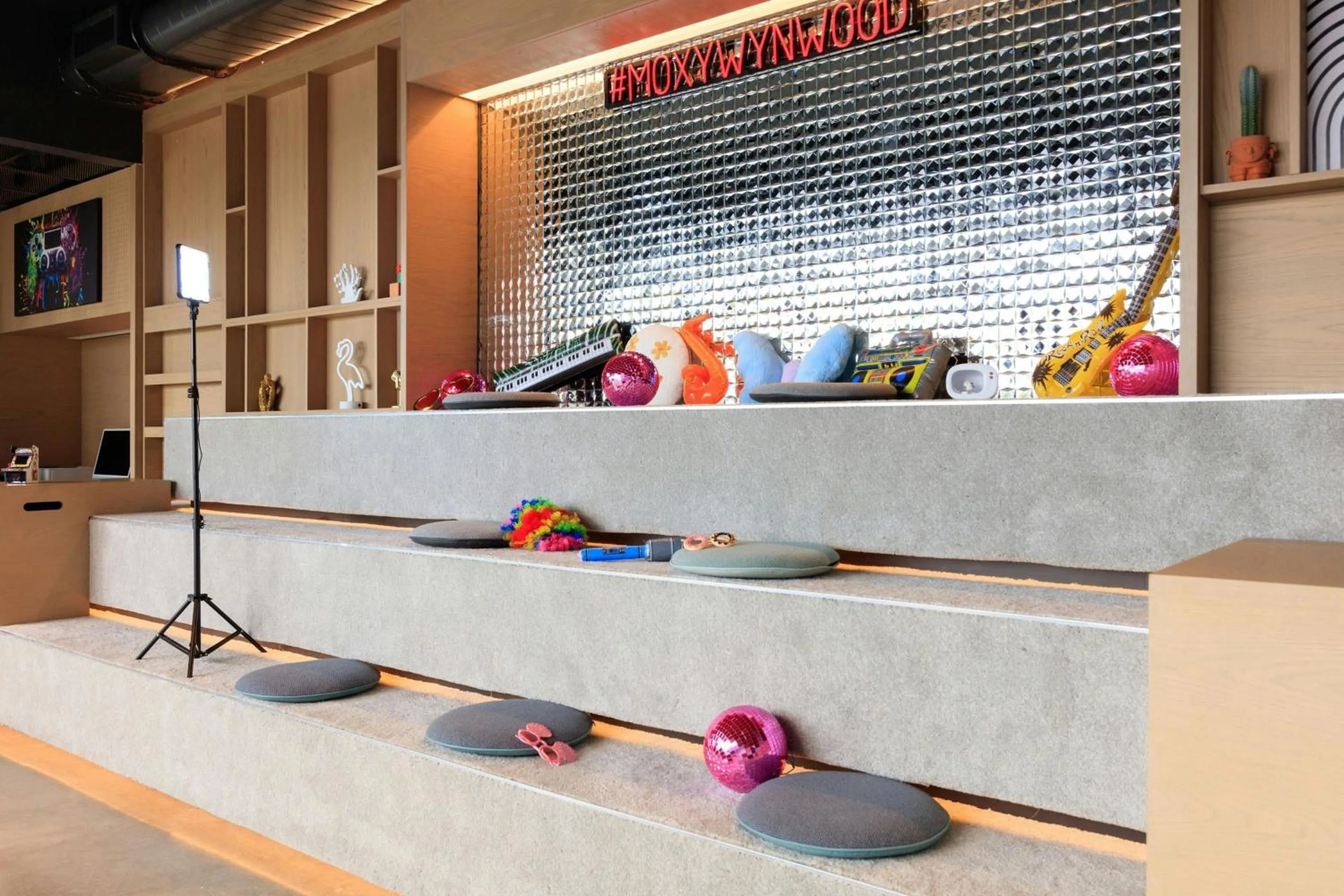 Lobby or reception in Moxy Miami Wynwood