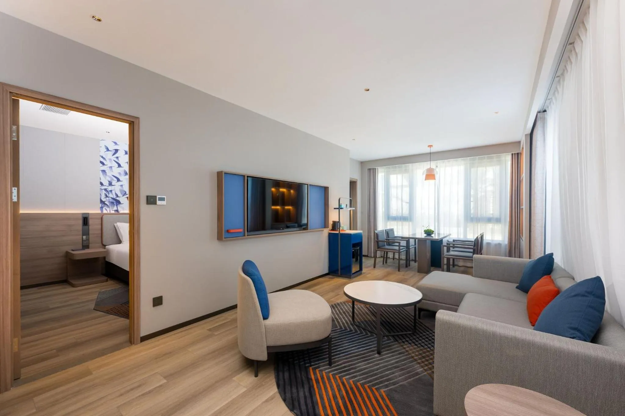 Photo of the whole room in Holiday Inn Express Yuhuan Wetland Park by IHG