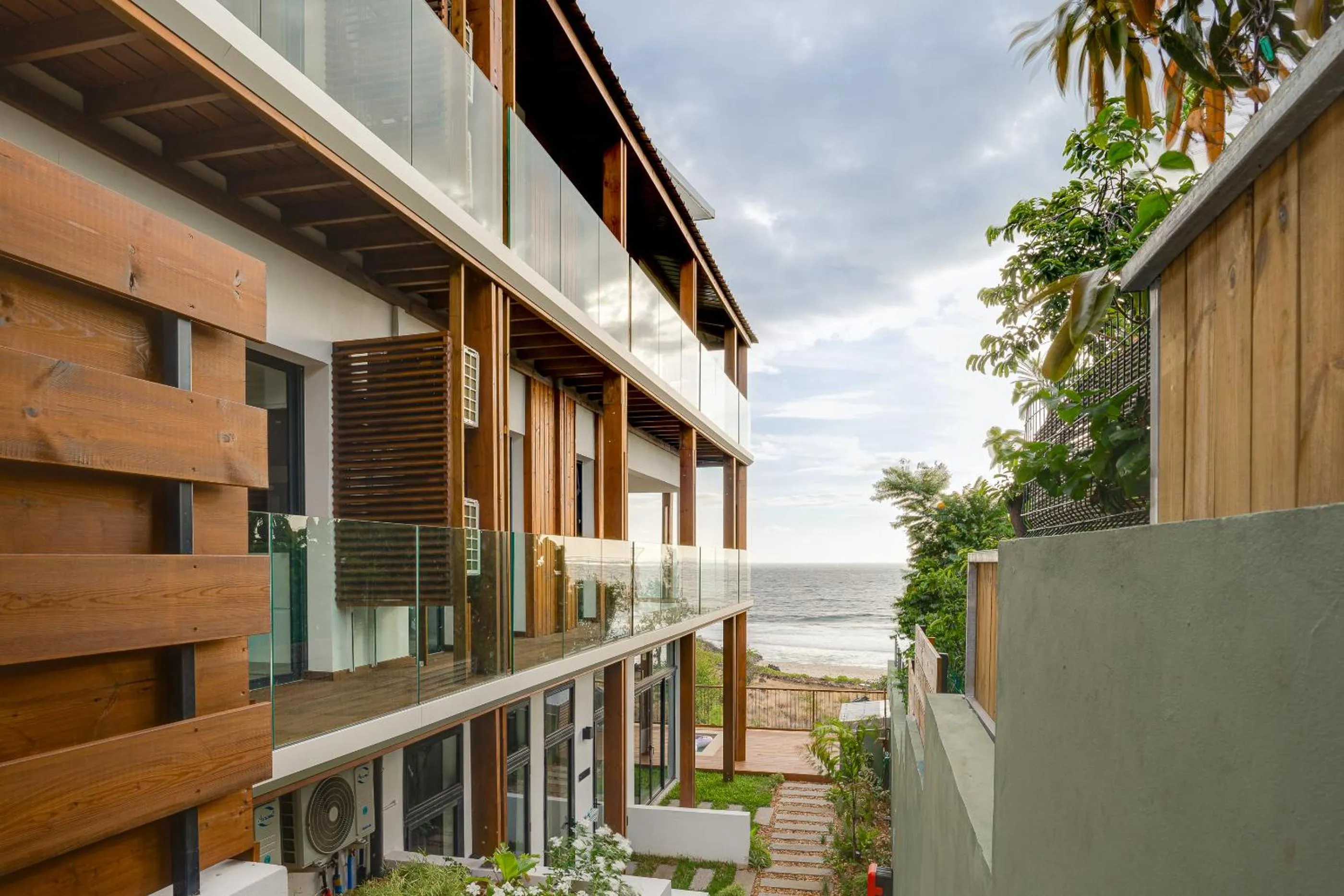 Property building in Le Moma by the ocean