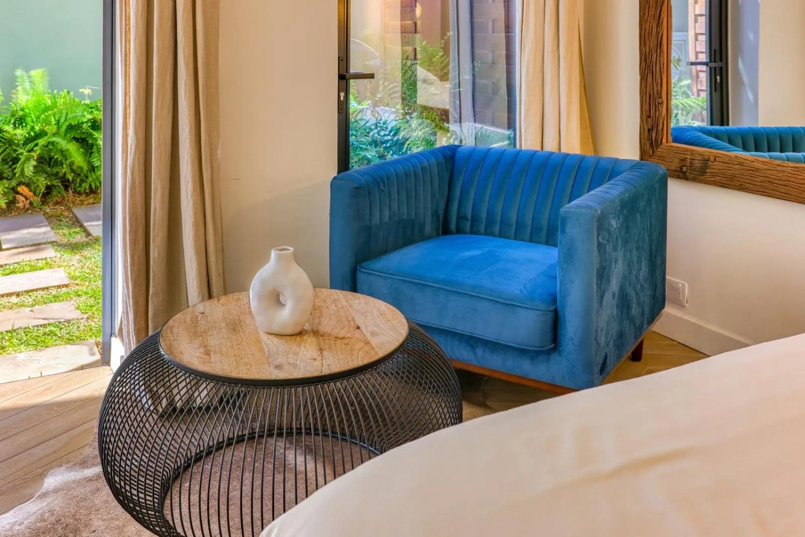 Living room in Le Moma by the ocean