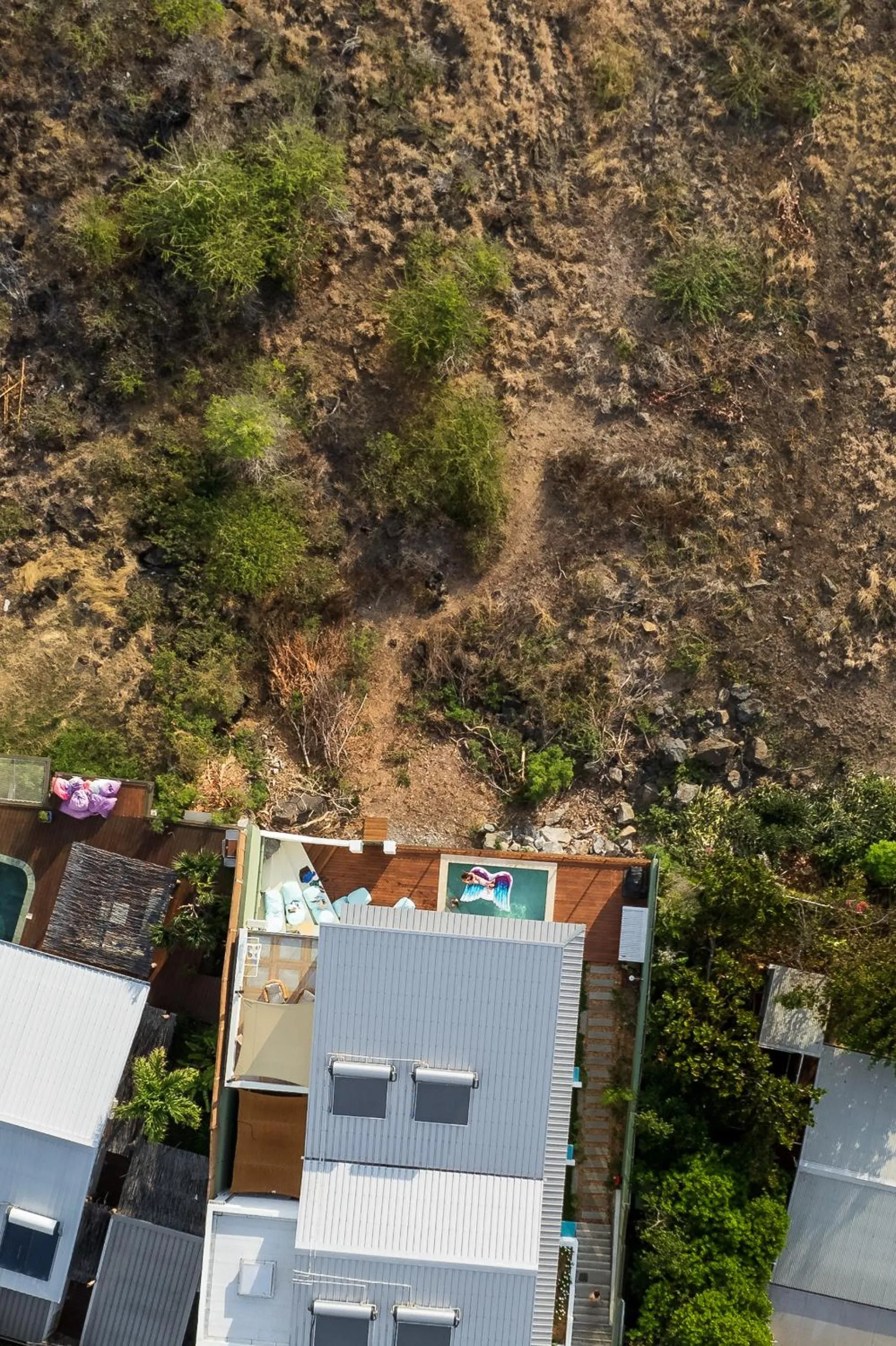 Neighbourhood in Le Moma by the ocean