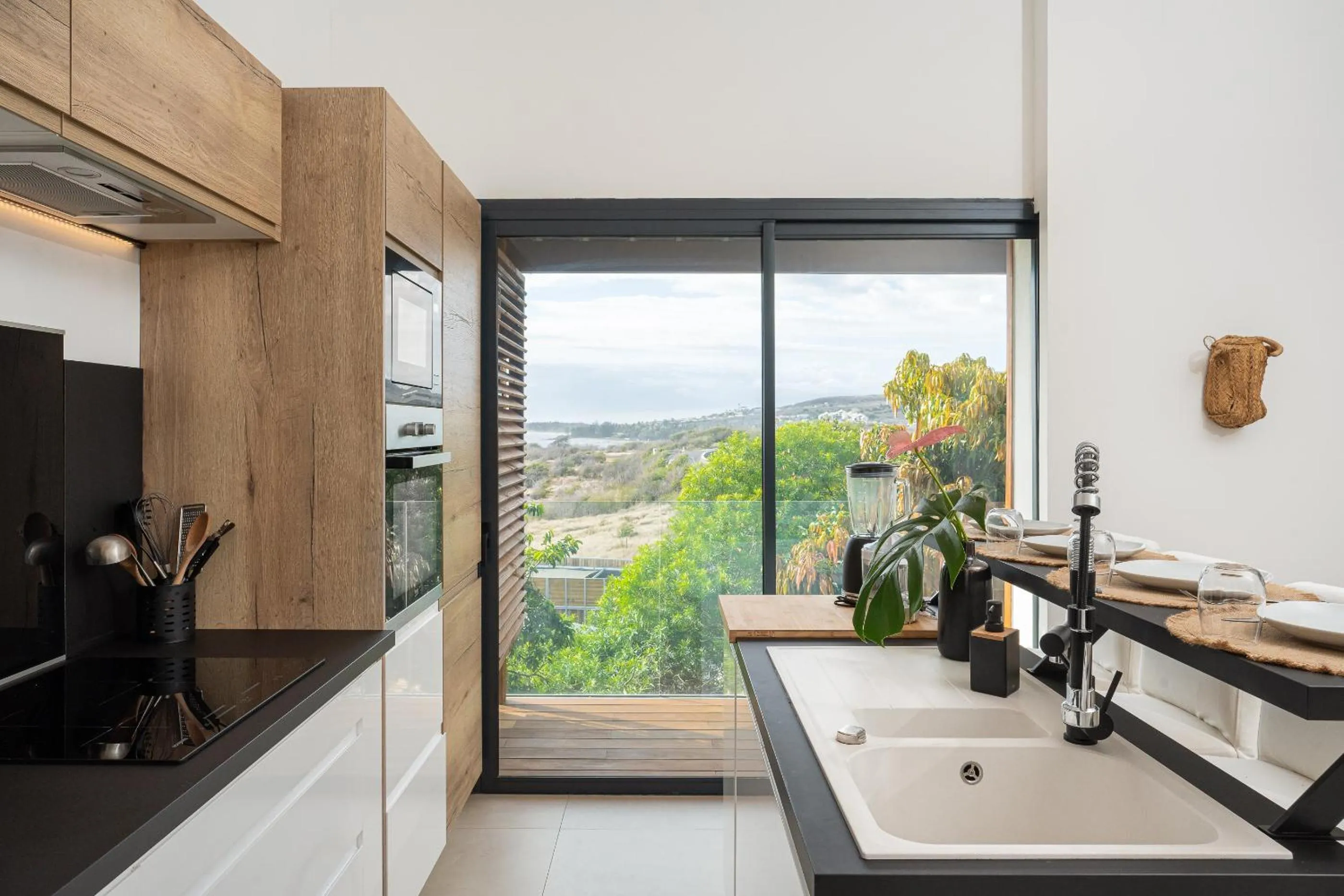 Natural landscape in Le Moma by the ocean