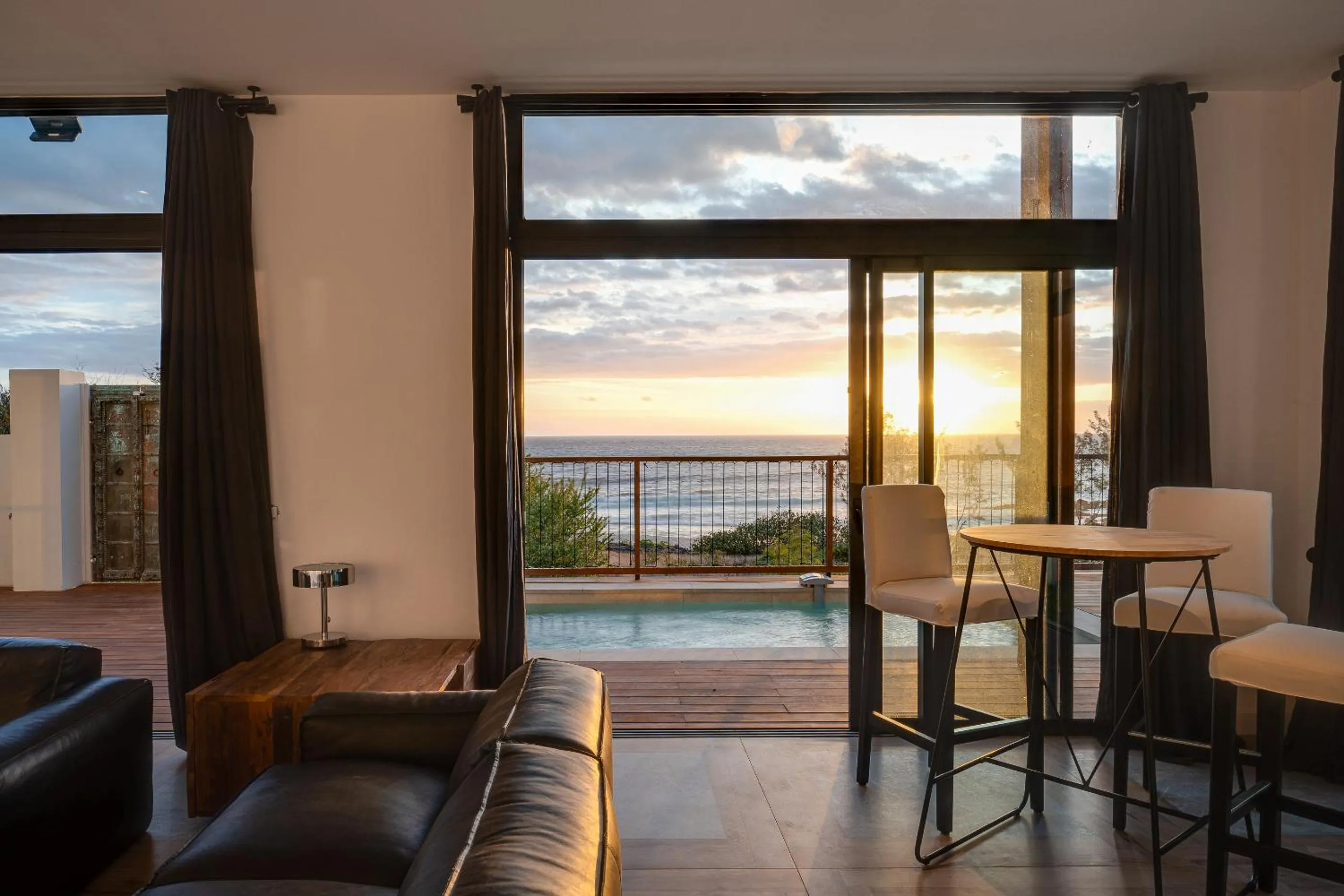 Natural landscape in Le Moma by the ocean