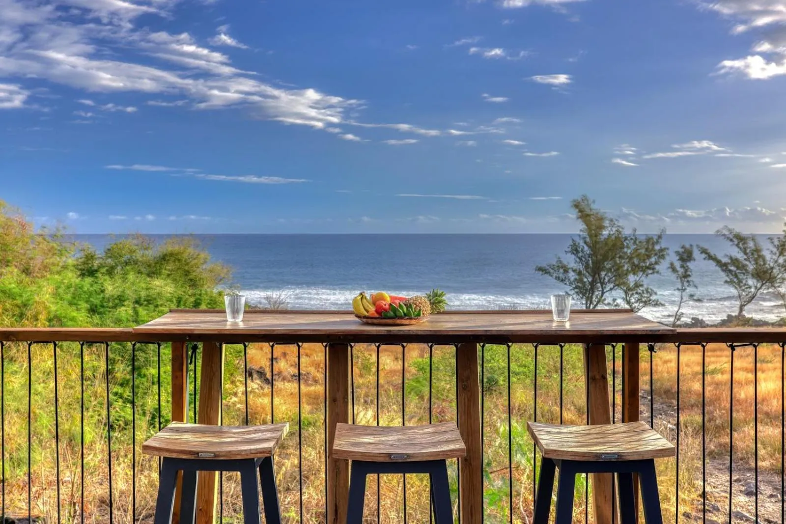 Patio in Le Moma by the ocean