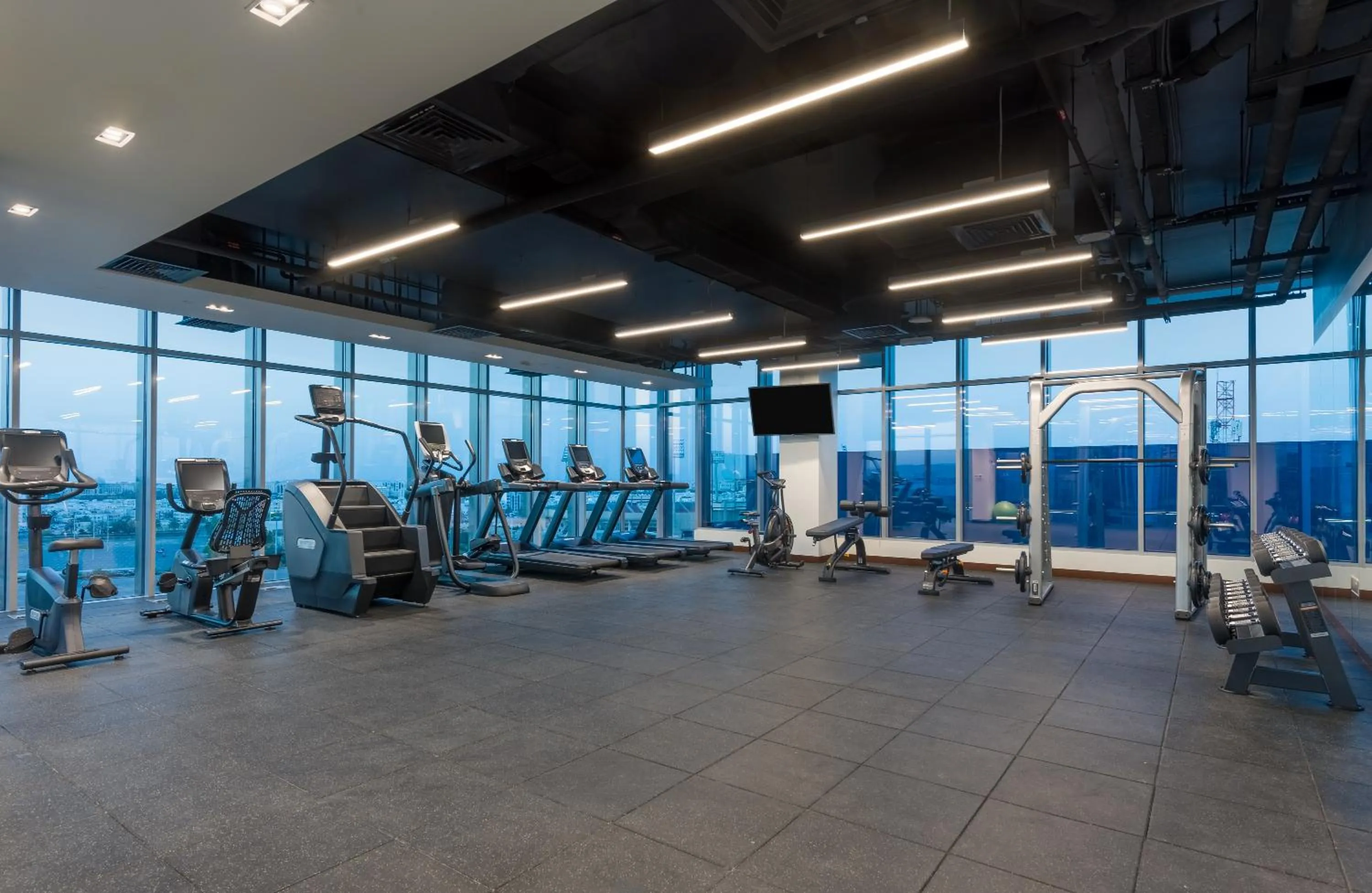 Fitness centre/facilities in IntercityHotel Bawshar Muscat