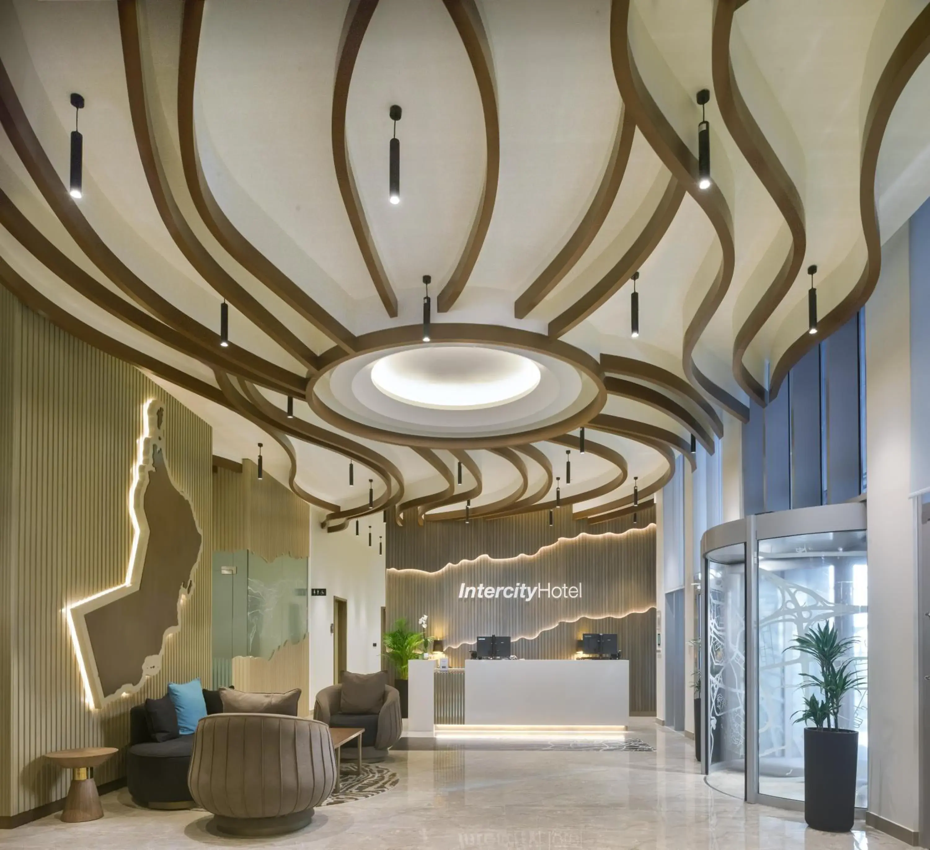 Lobby or reception in IntercityHotel Bawshar Muscat Lobby or reception in IntercityHotel Bawshar Muscat