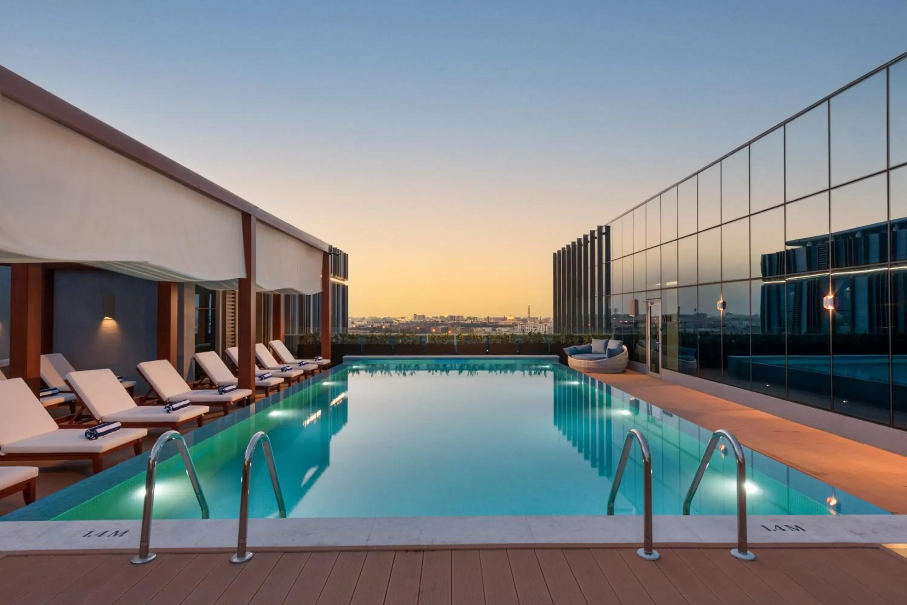 Swimming pool in IntercityHotel Bawshar Muscat Swimming pool in IntercityHotel Bawshar Muscat