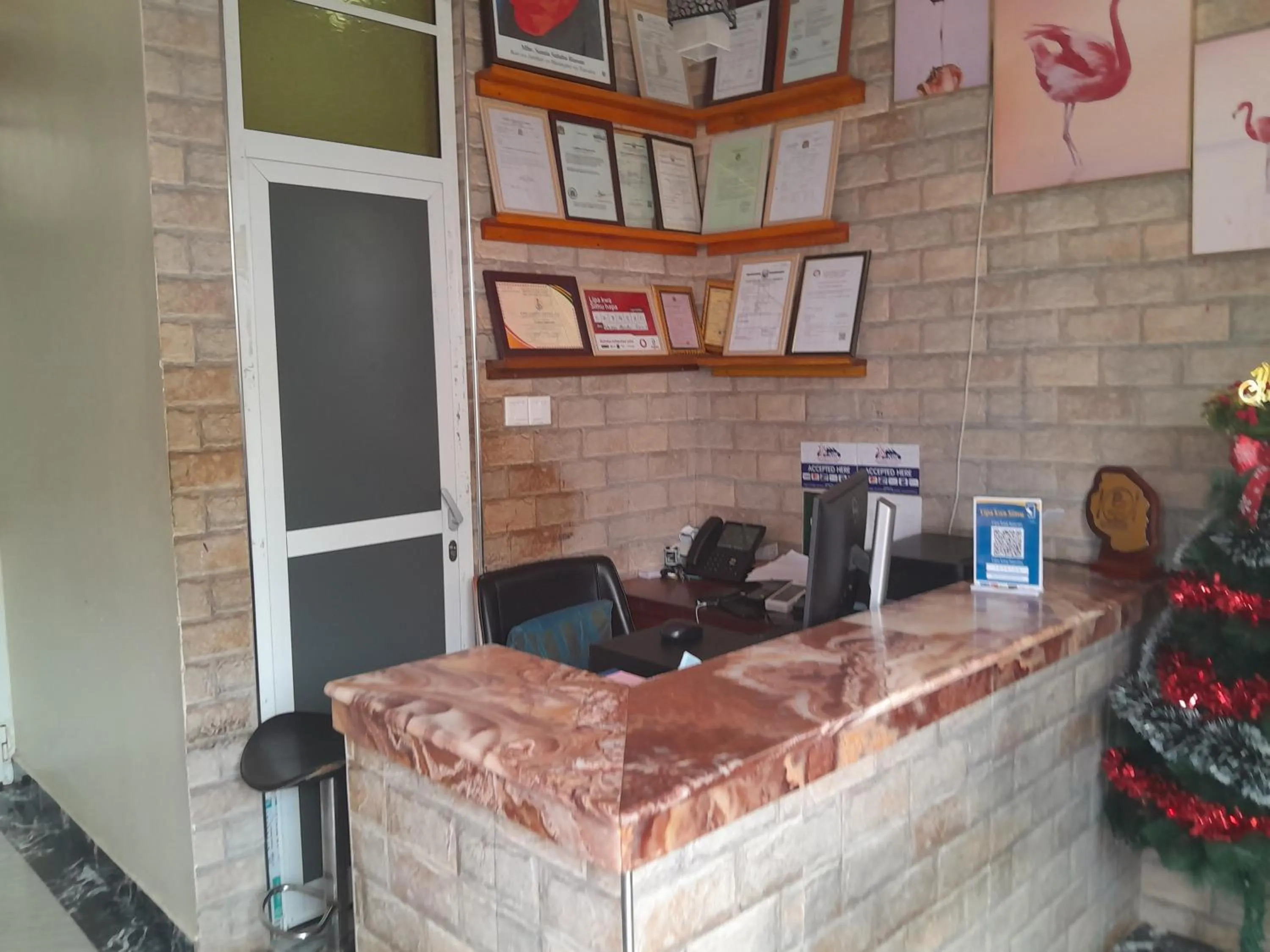 Lobby or reception in PALAZZO GARDEN RESORT MATEMA