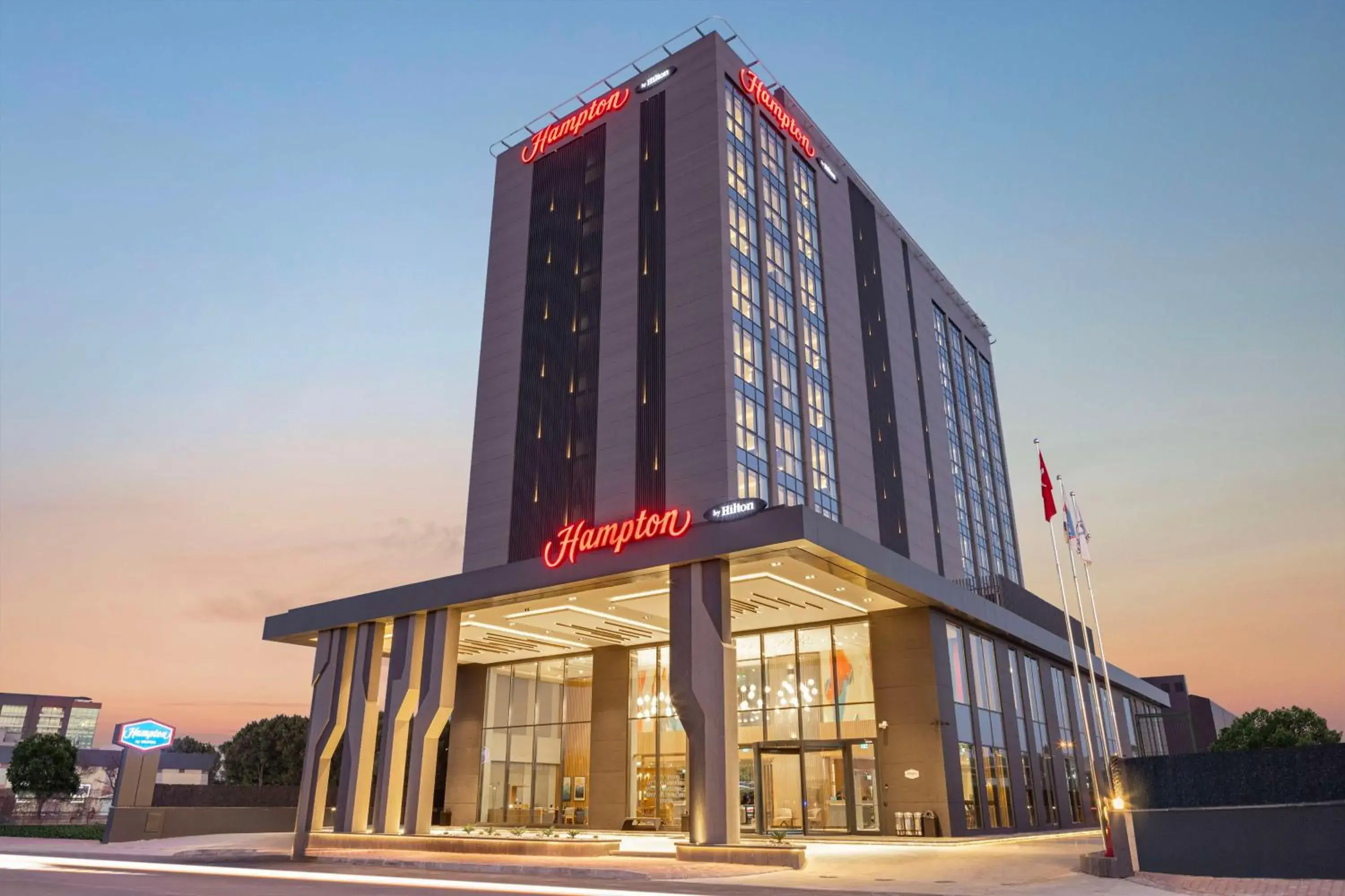 Property building in Hampton by Hilton Antalya Airport Property building in Hampton by Hilton Antalya Airport