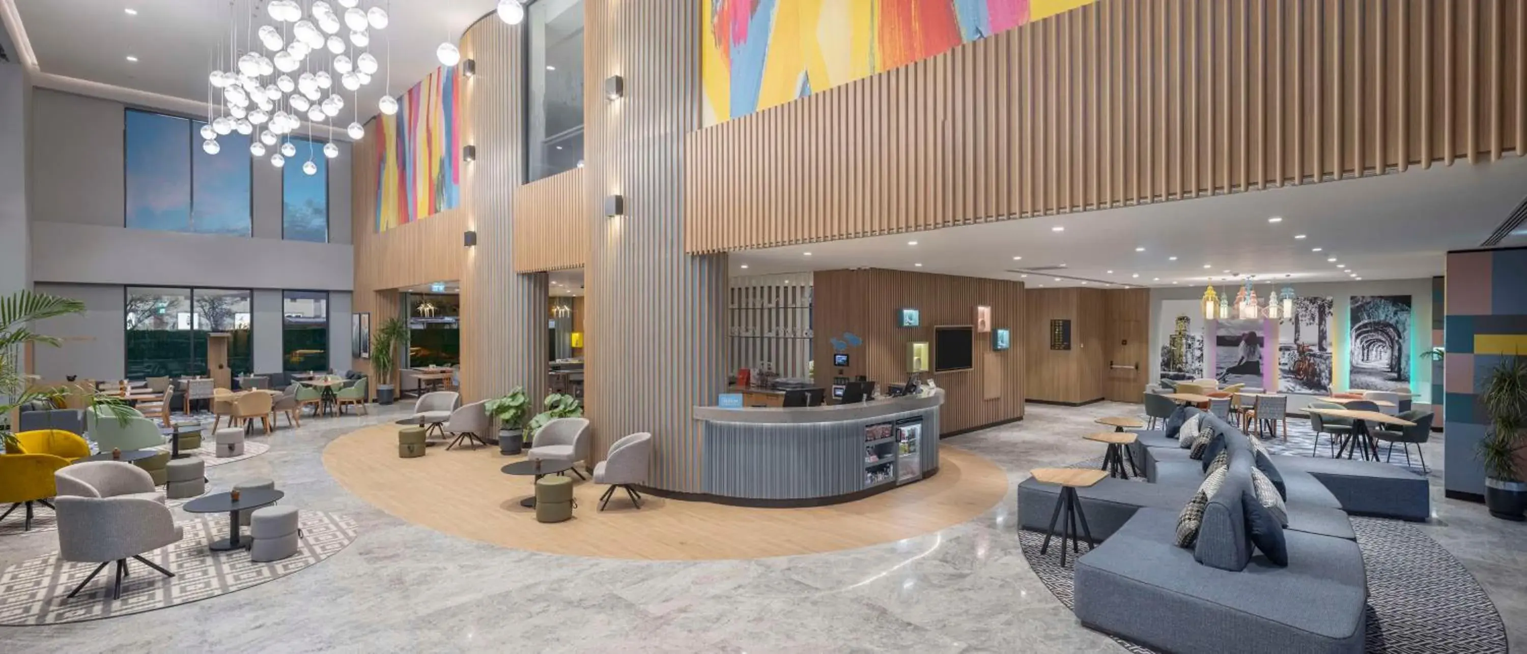 Lobby or reception in Hampton by Hilton Antalya Airport Lobby or reception in Hampton by Hilton Antalya Airport